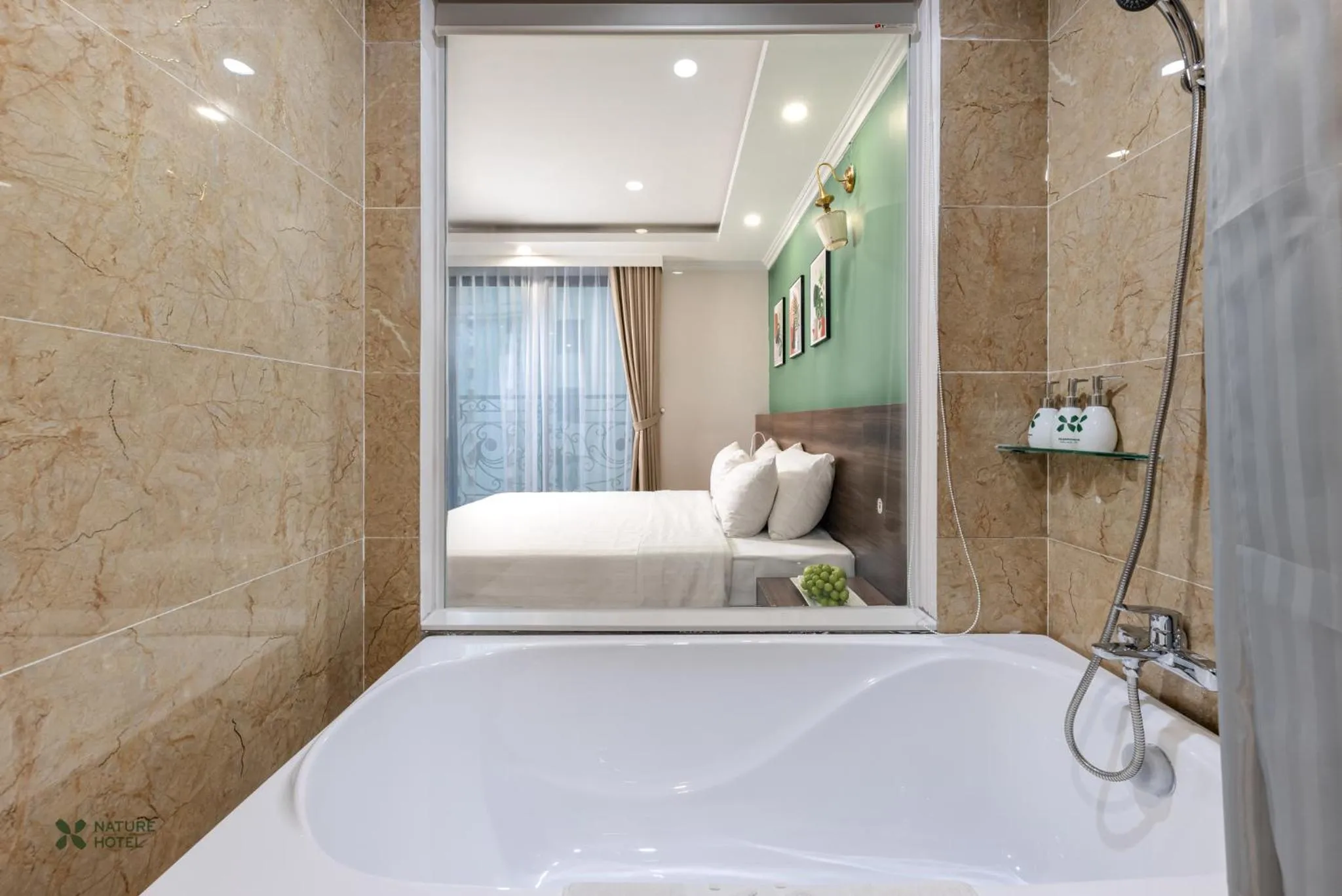 Bath, Bed in Nature Hotel