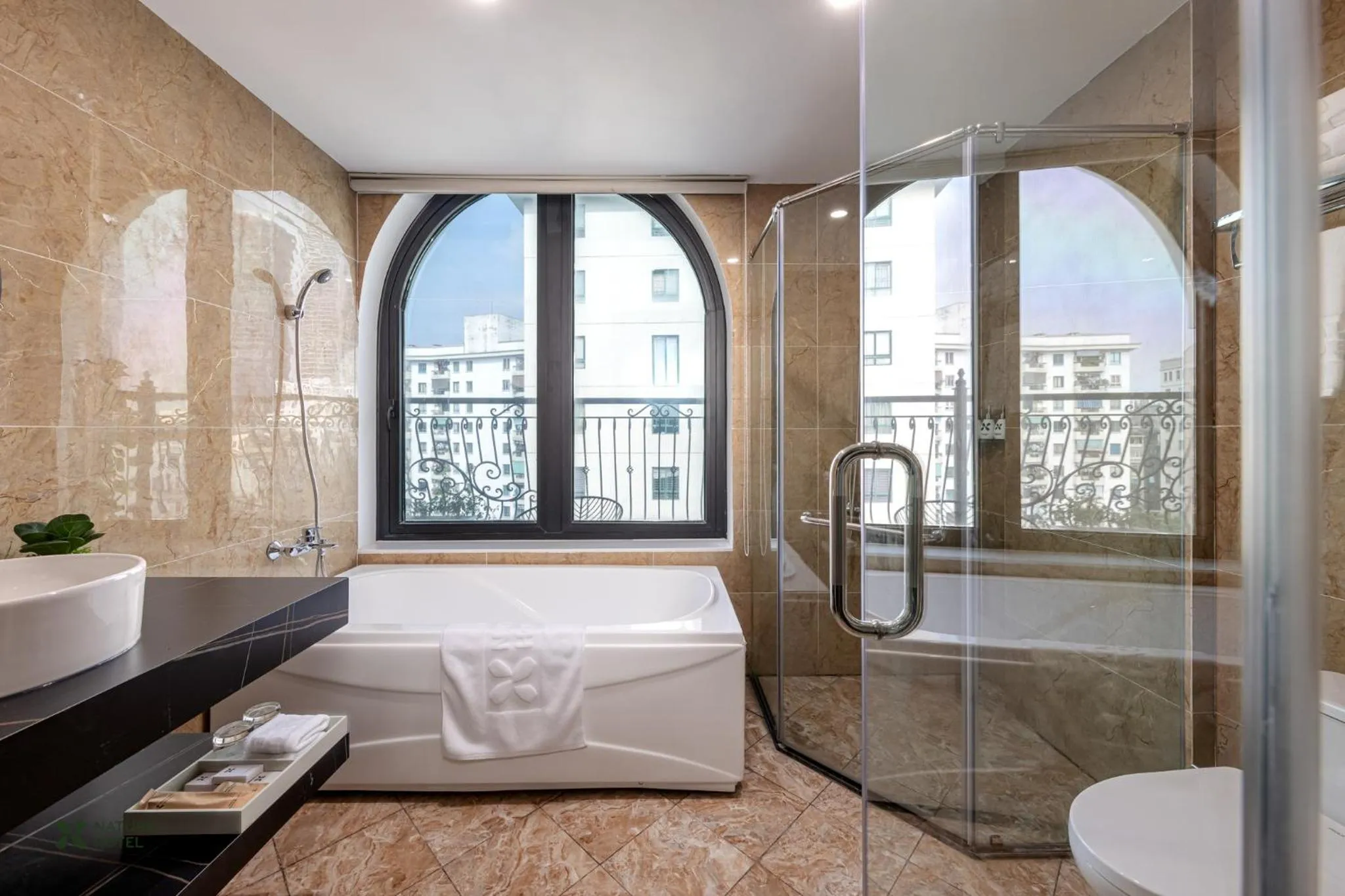 Bathroom in Nature Hotel