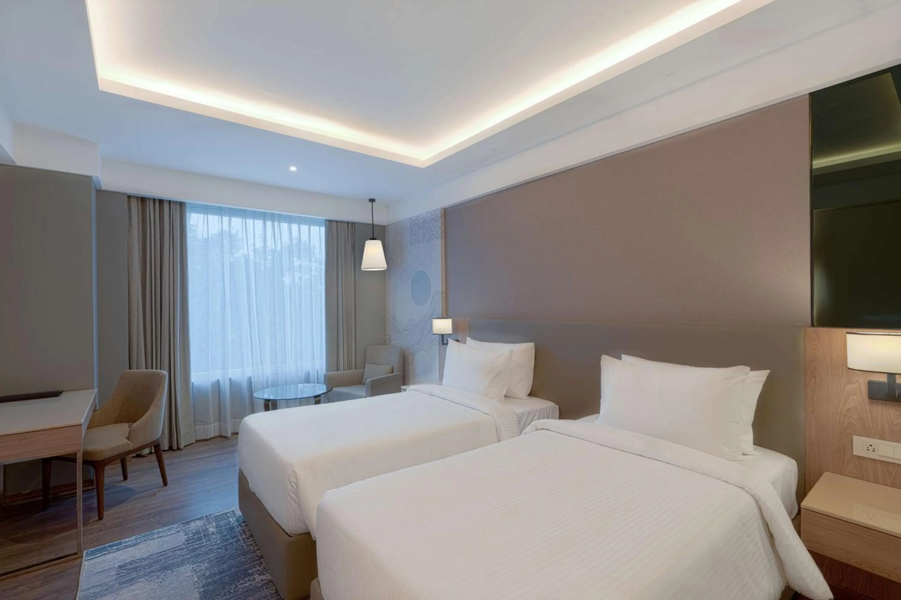 Bedroom, Bed in Park Inn by Radisson Ayodhya