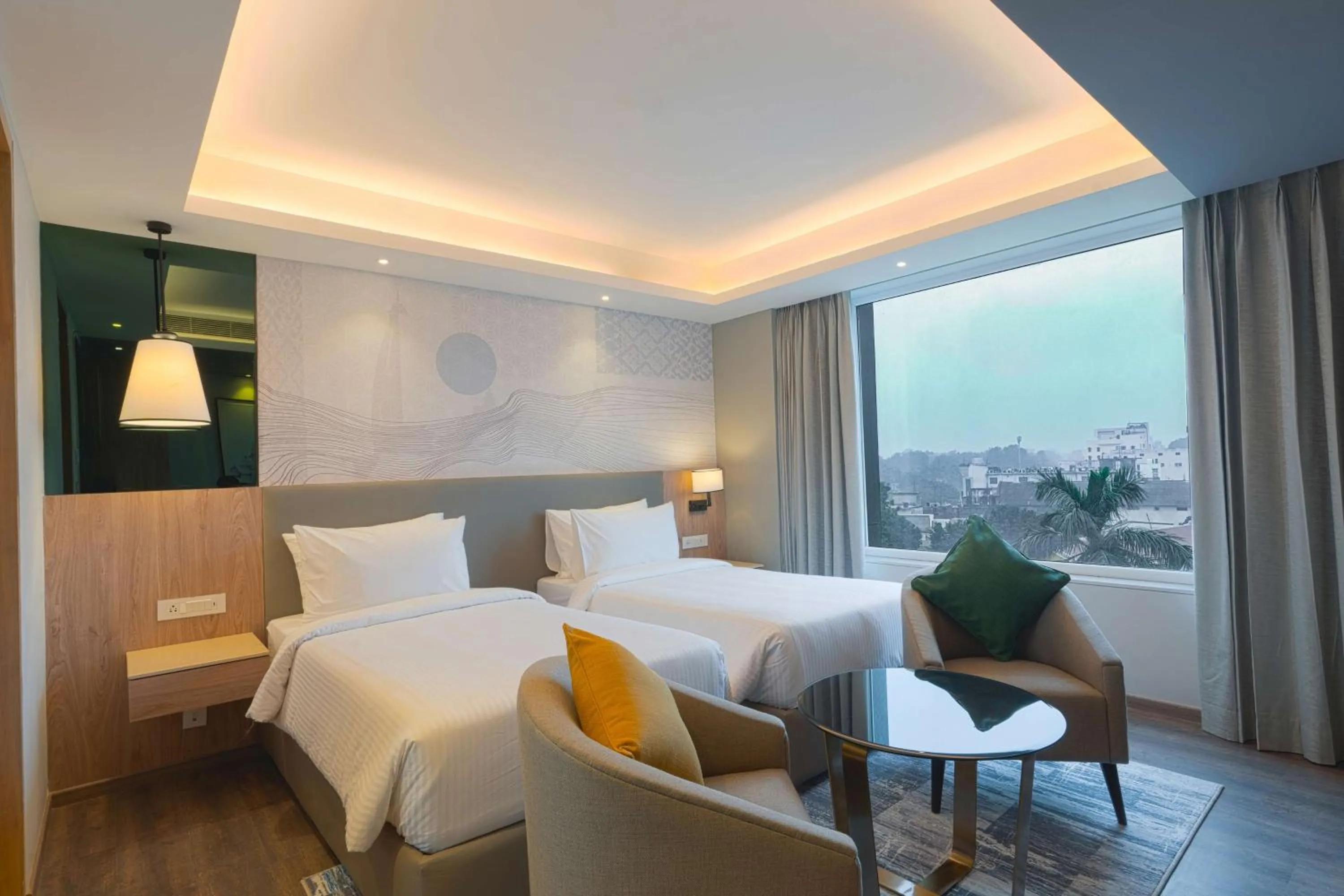 Bedroom, Bed in Park Inn by Radisson Ayodhya