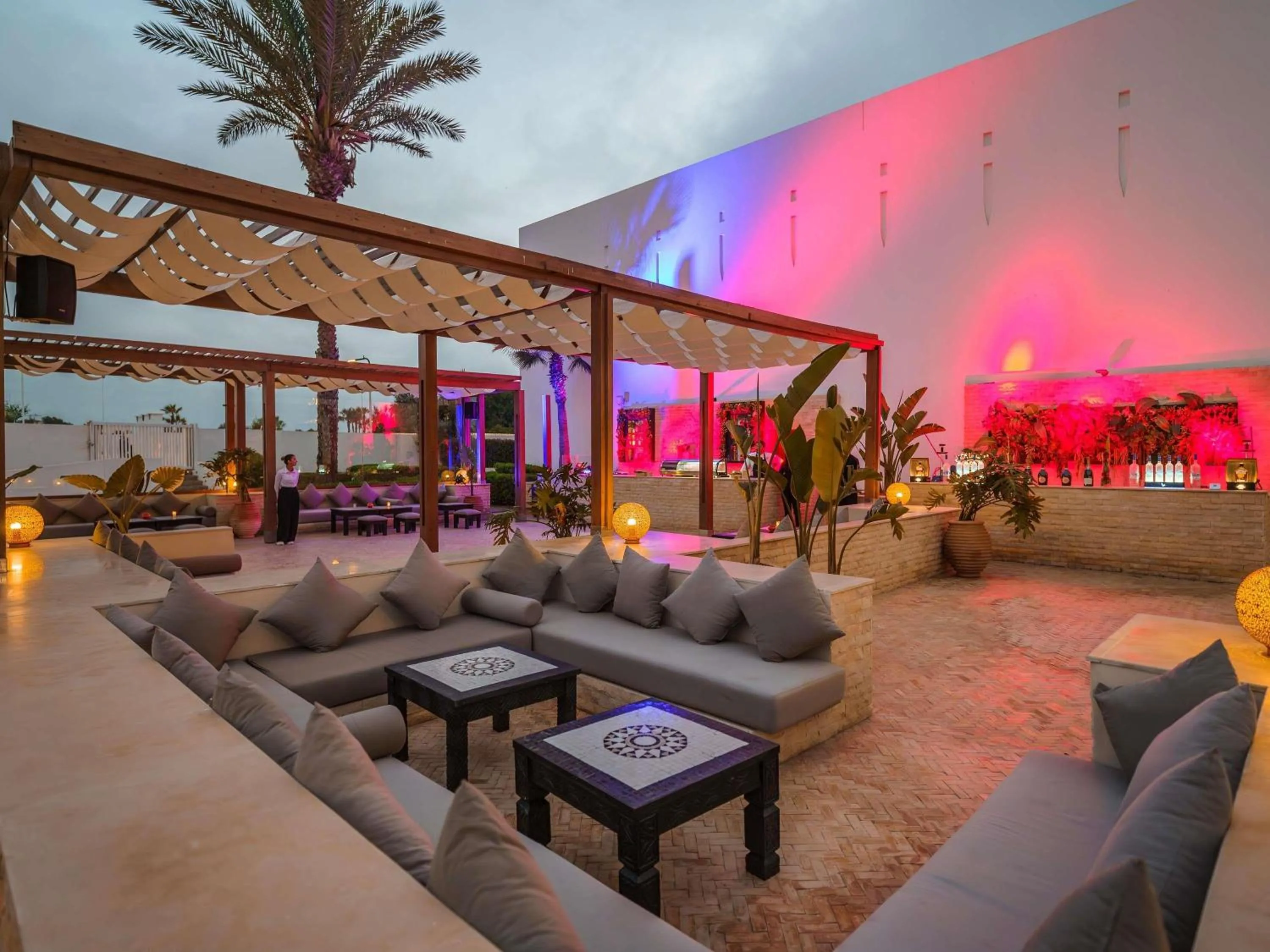 Lounge or bar in Sofitel Agadir Royal Bay Resort