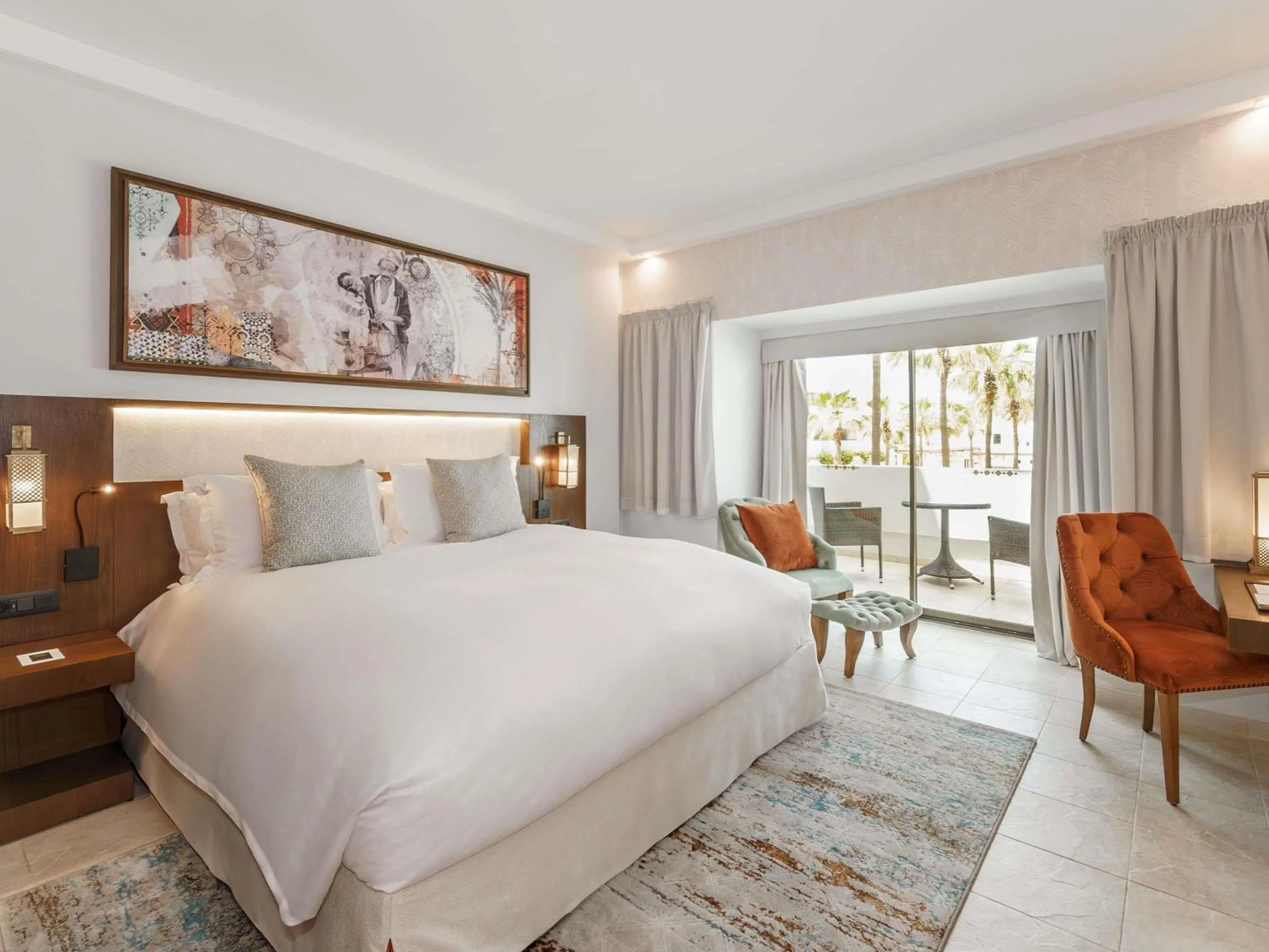 Bedroom, Bed in Sofitel Agadir Royal Bay Resort