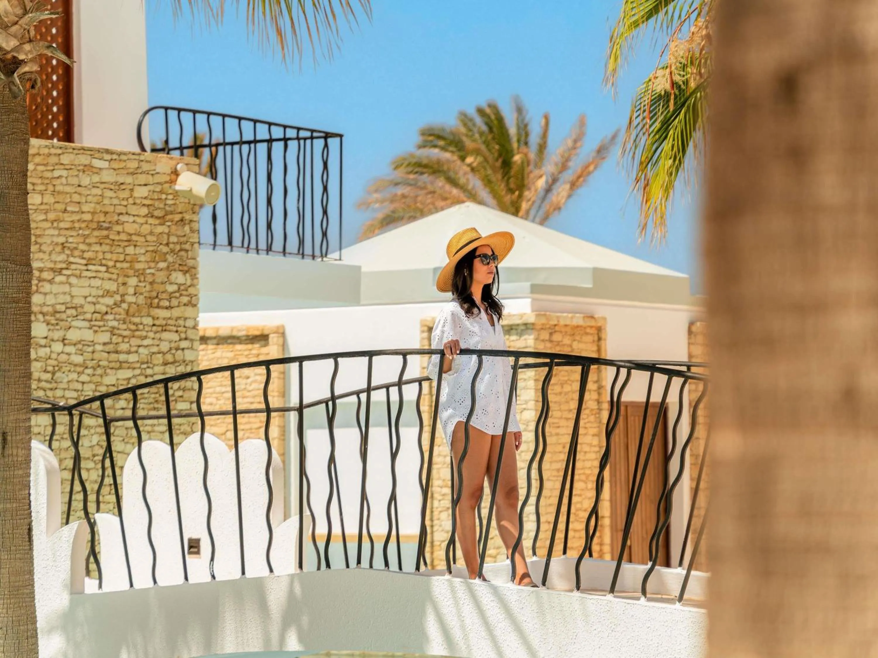 Pool view in Sofitel Agadir Royal Bay Resort