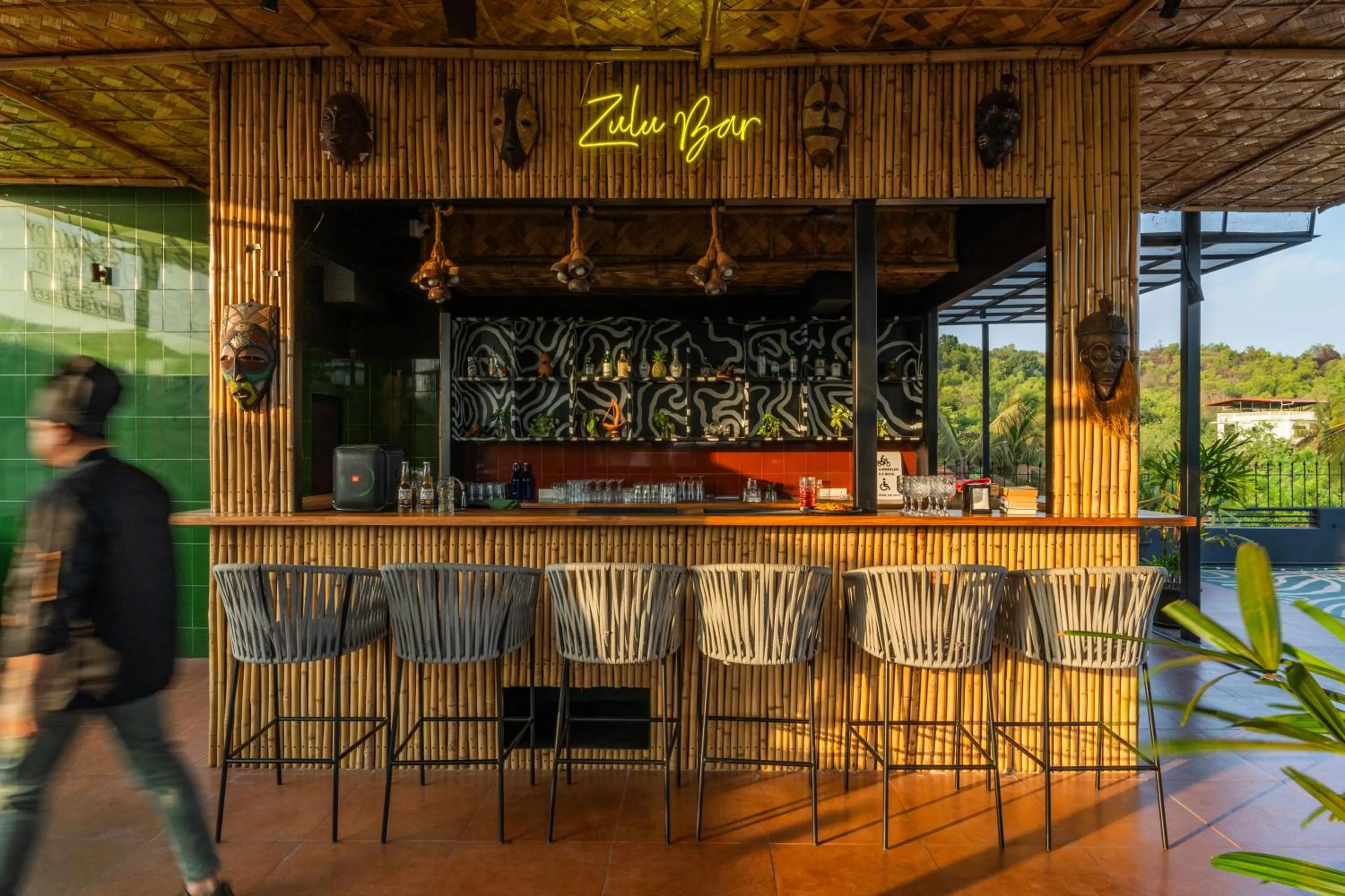 Lounge or bar in Whoopers Boutique Hotel Morjim