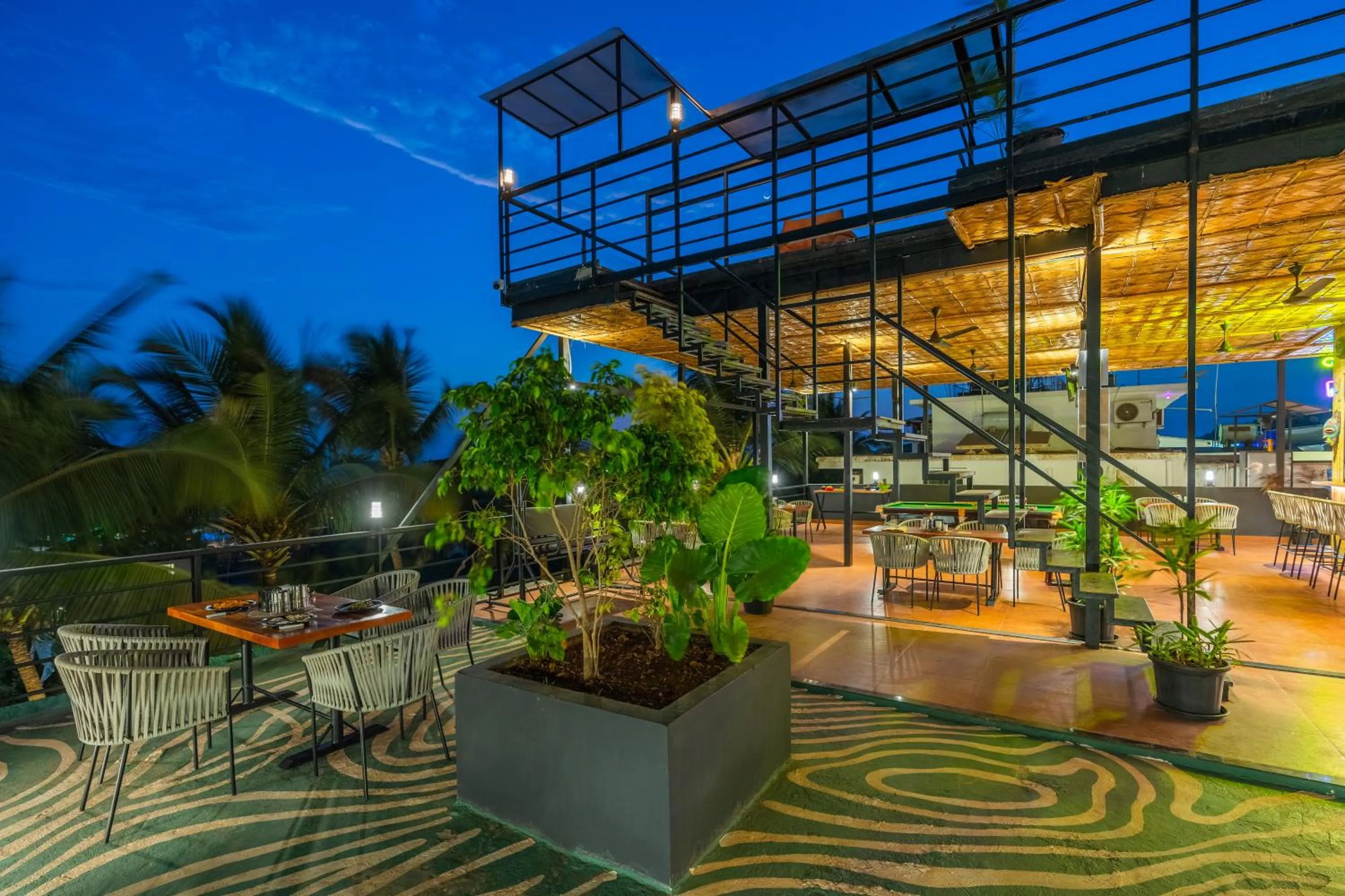 Garden in Whoopers Boutique Hotel Morjim