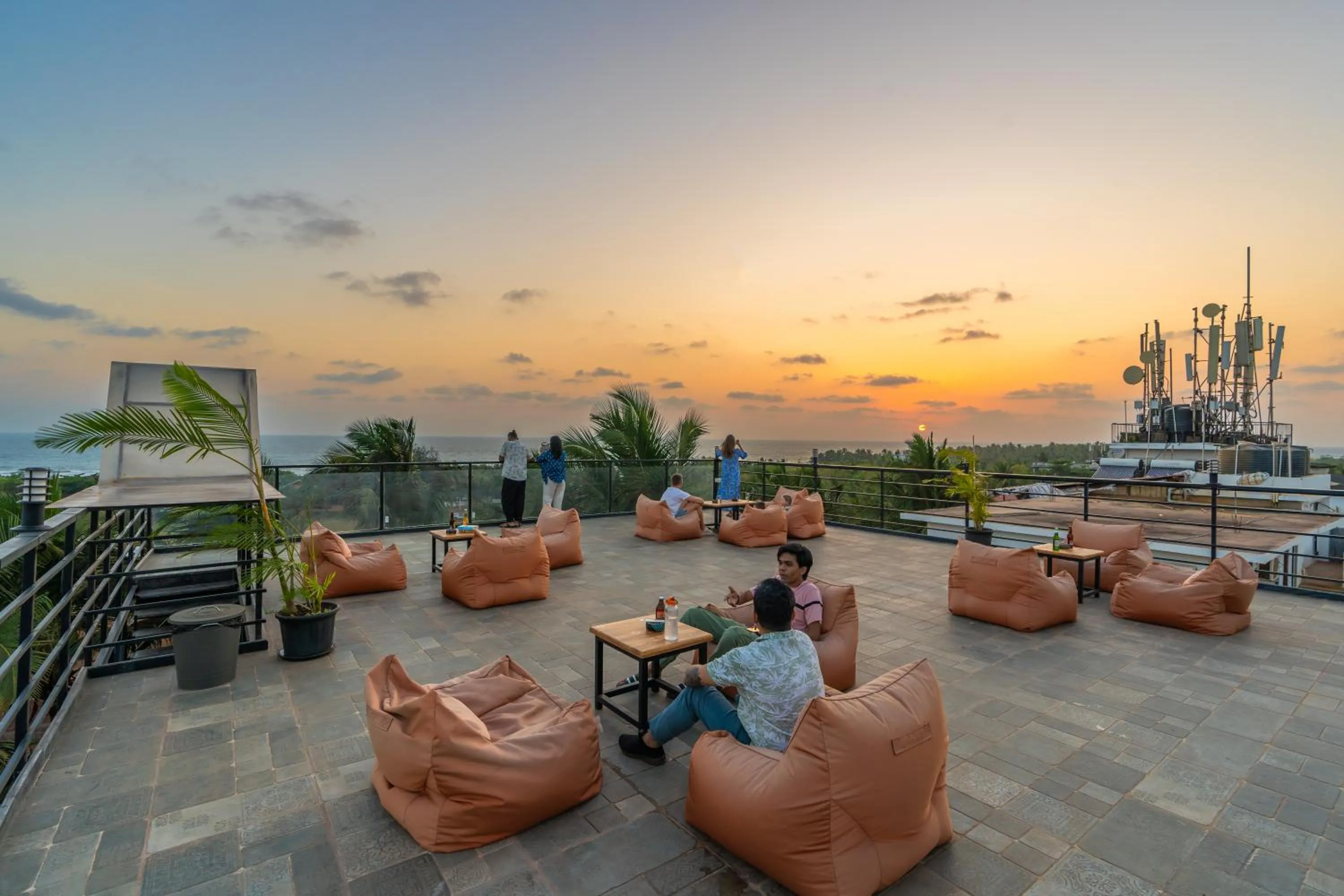Balcony/Terrace in Whoopers Boutique Hotel Morjim