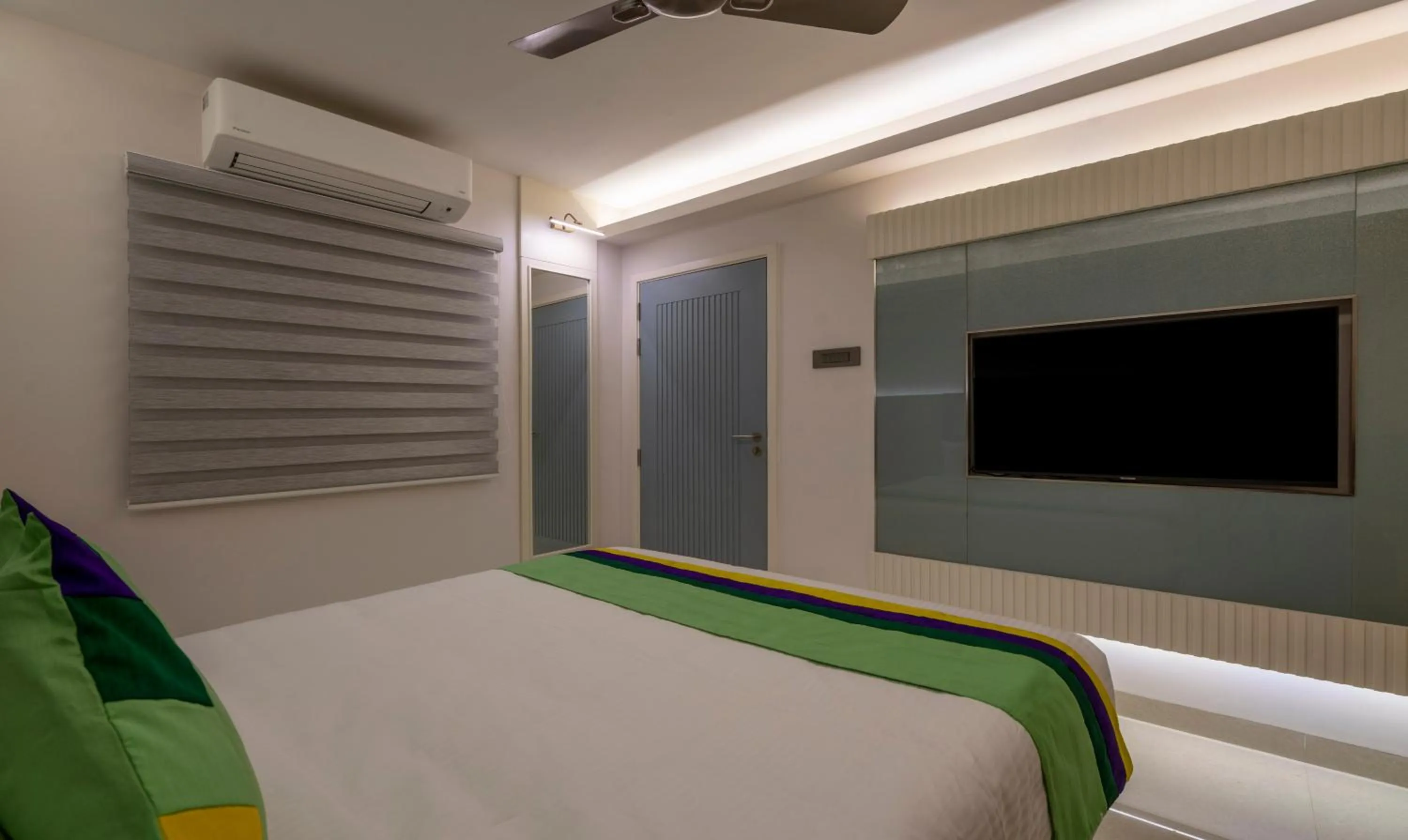 Bedroom, Bed in Treebo Premium D Consulate