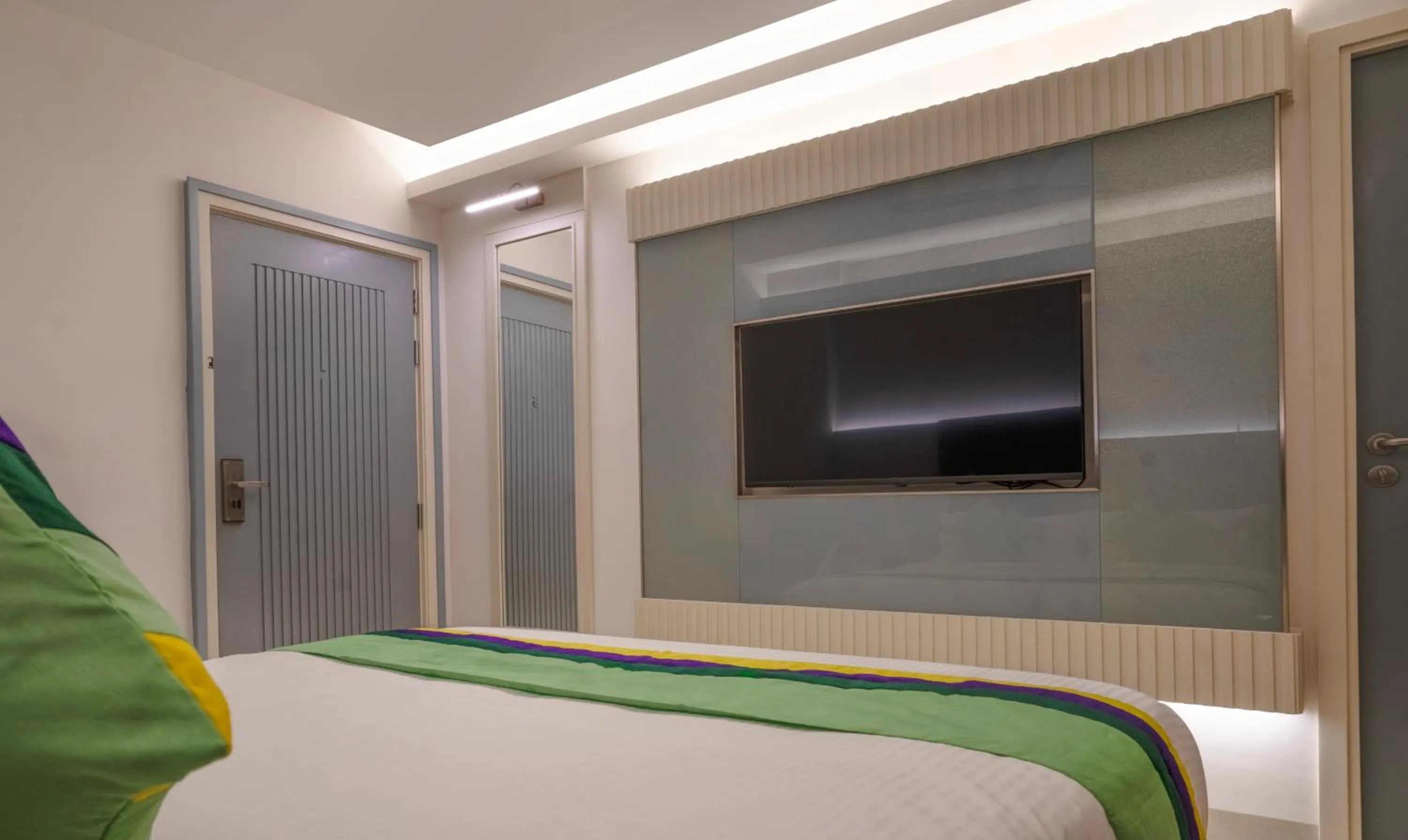 Bedroom, Bed in Treebo Premium D Consulate