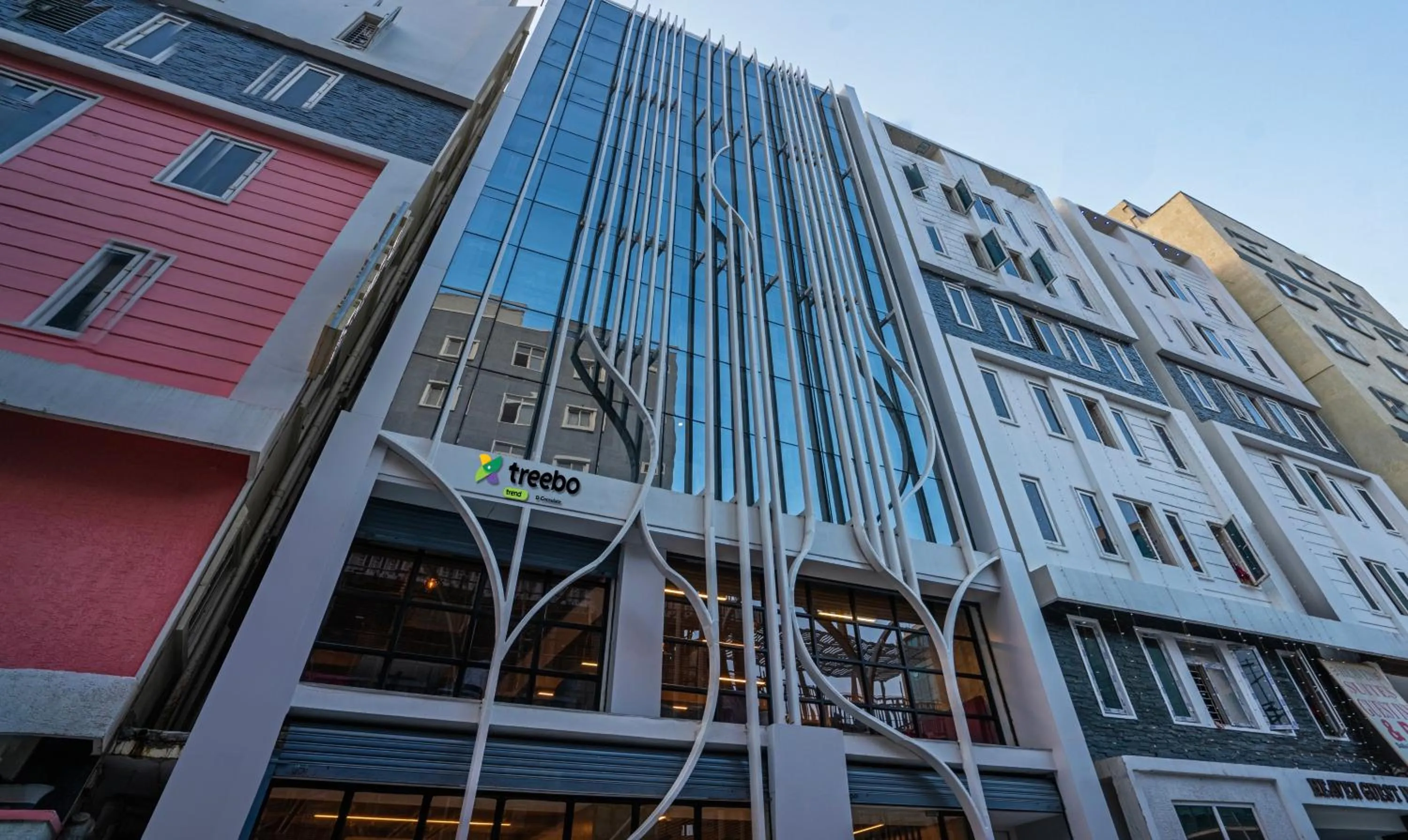 Facade/entrance in Treebo Premium D Consulate