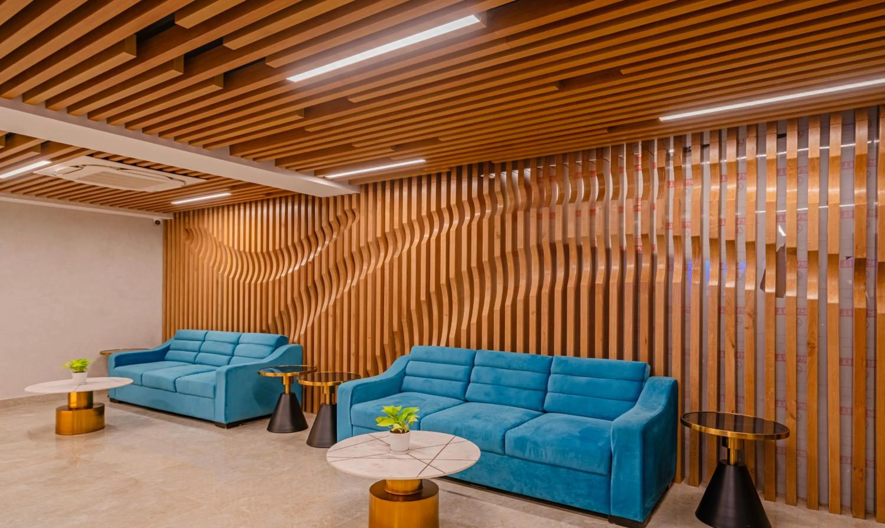 Seating area in Treebo Premium D Consulate