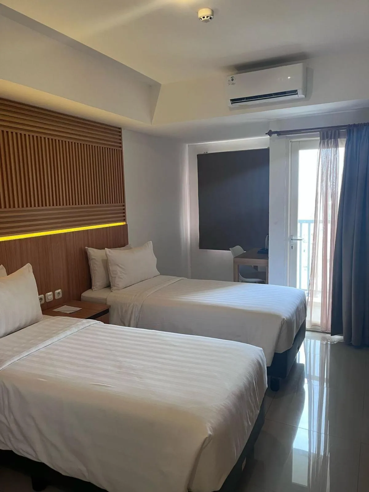 Bed in Nemuru Hotel Ciputat