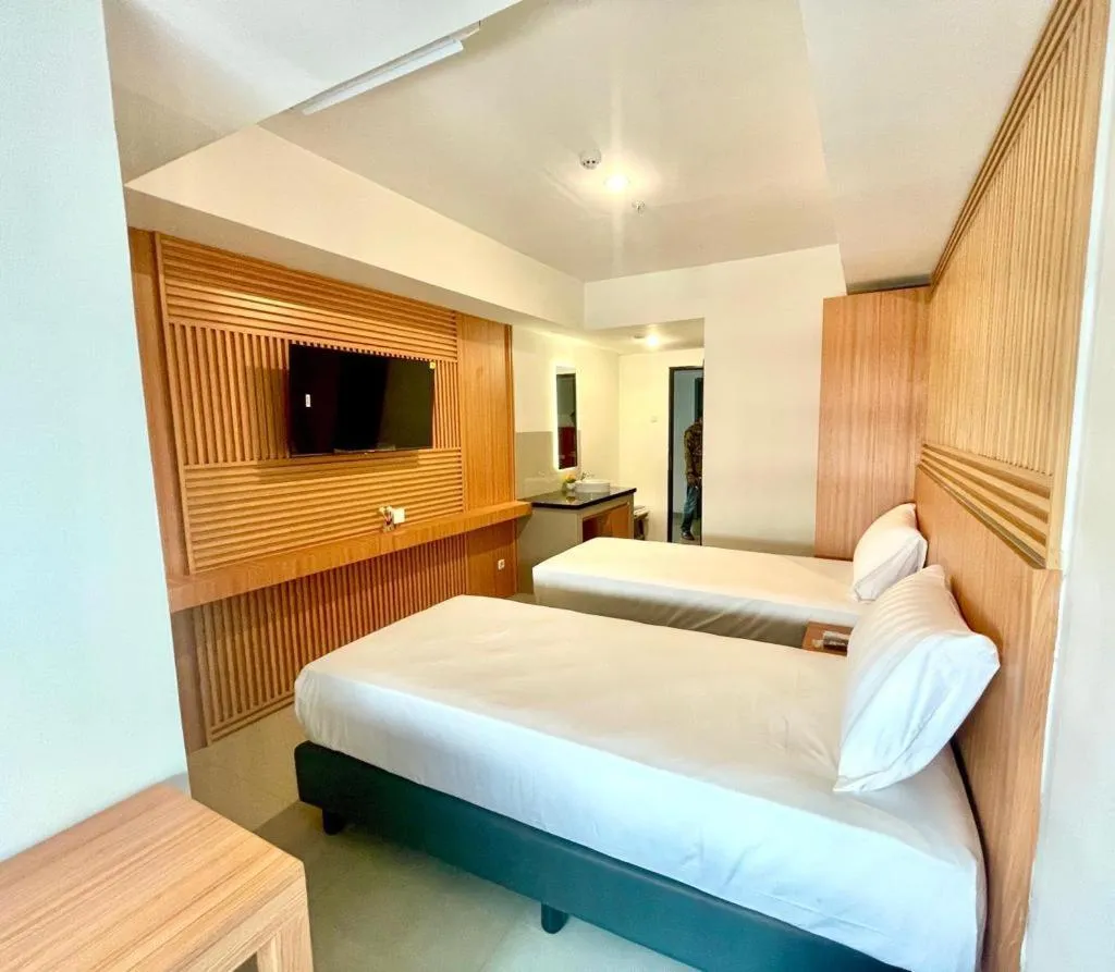 Bed in Nemuru Hotel Ciputat