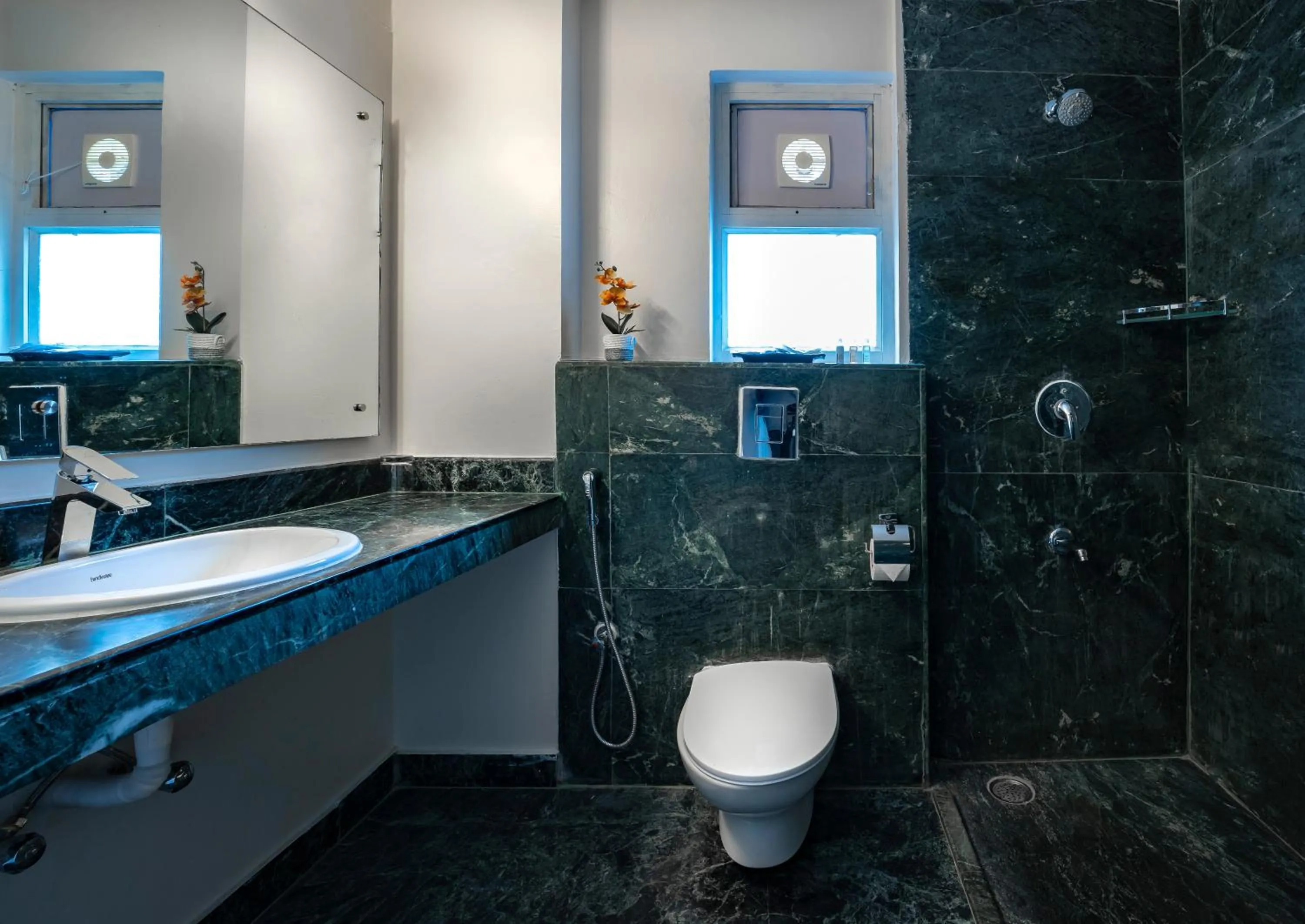 Bathroom in Nest By Rivido Apart Hotel, Bannerghatta road