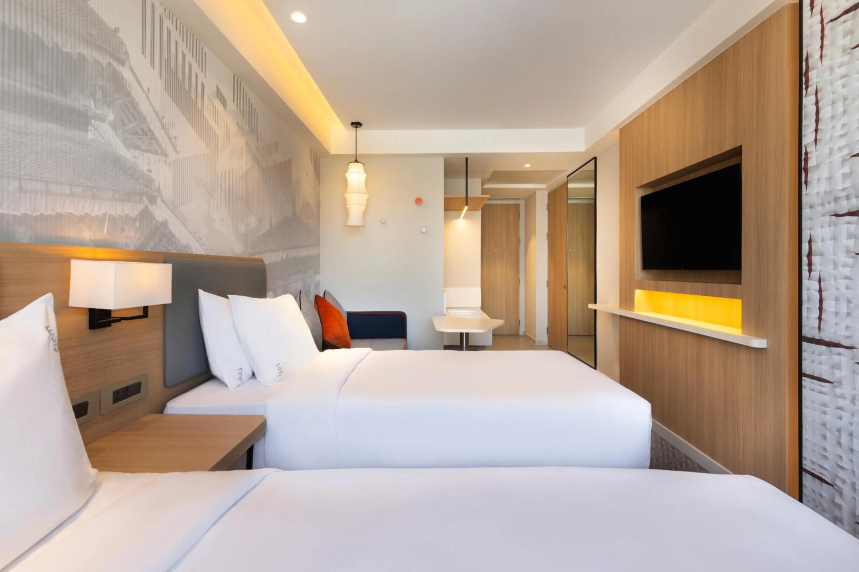 TV and multimedia, Bed in Holiday Inn Express Kathmandu Naxal by IHG