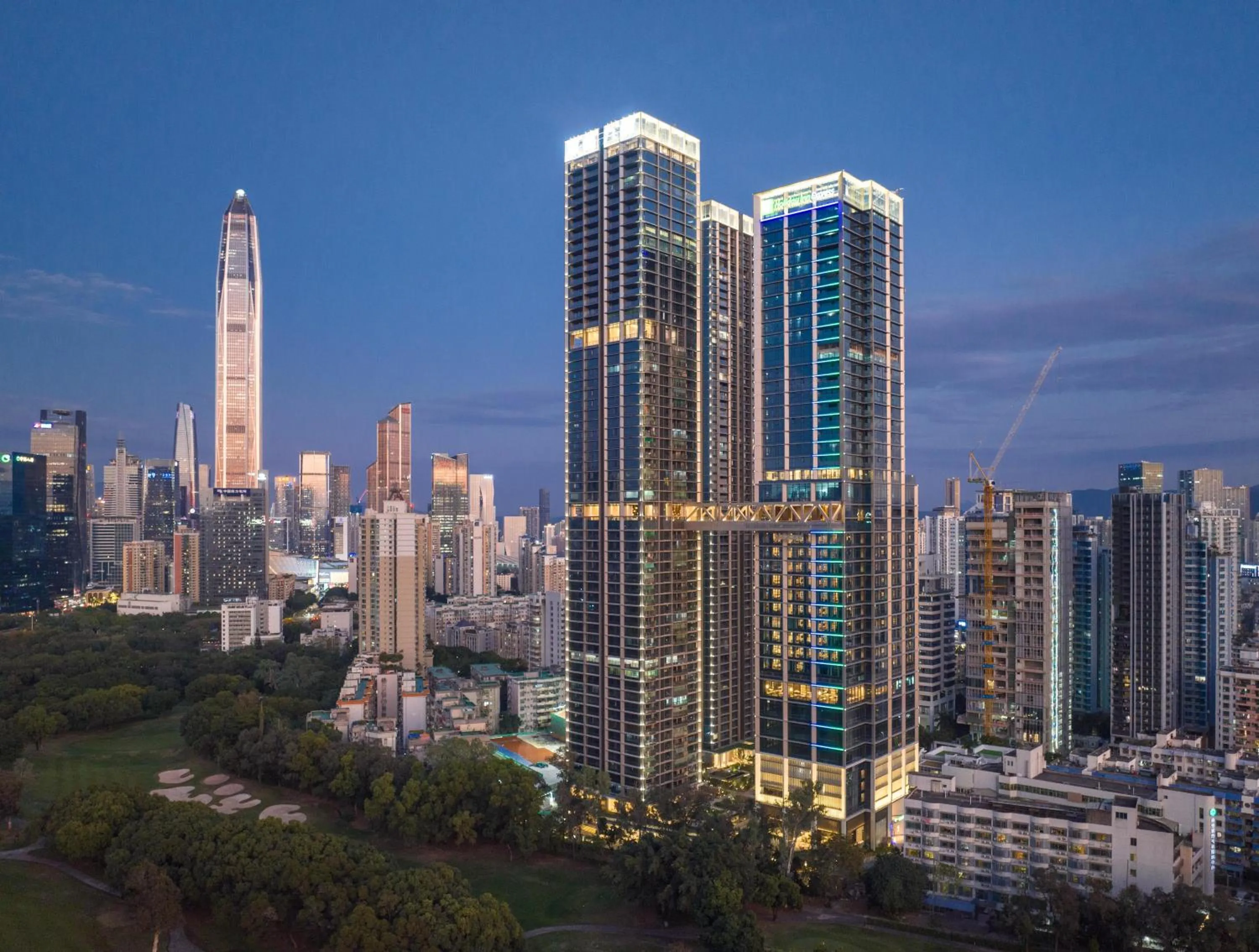 Property building in Holiday Inn Express Shenzhen Futian Center by IHG