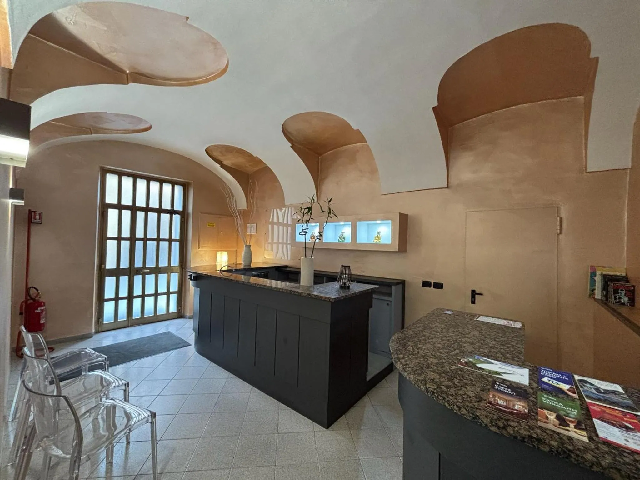 Lobby or reception in DOMUS Hotel