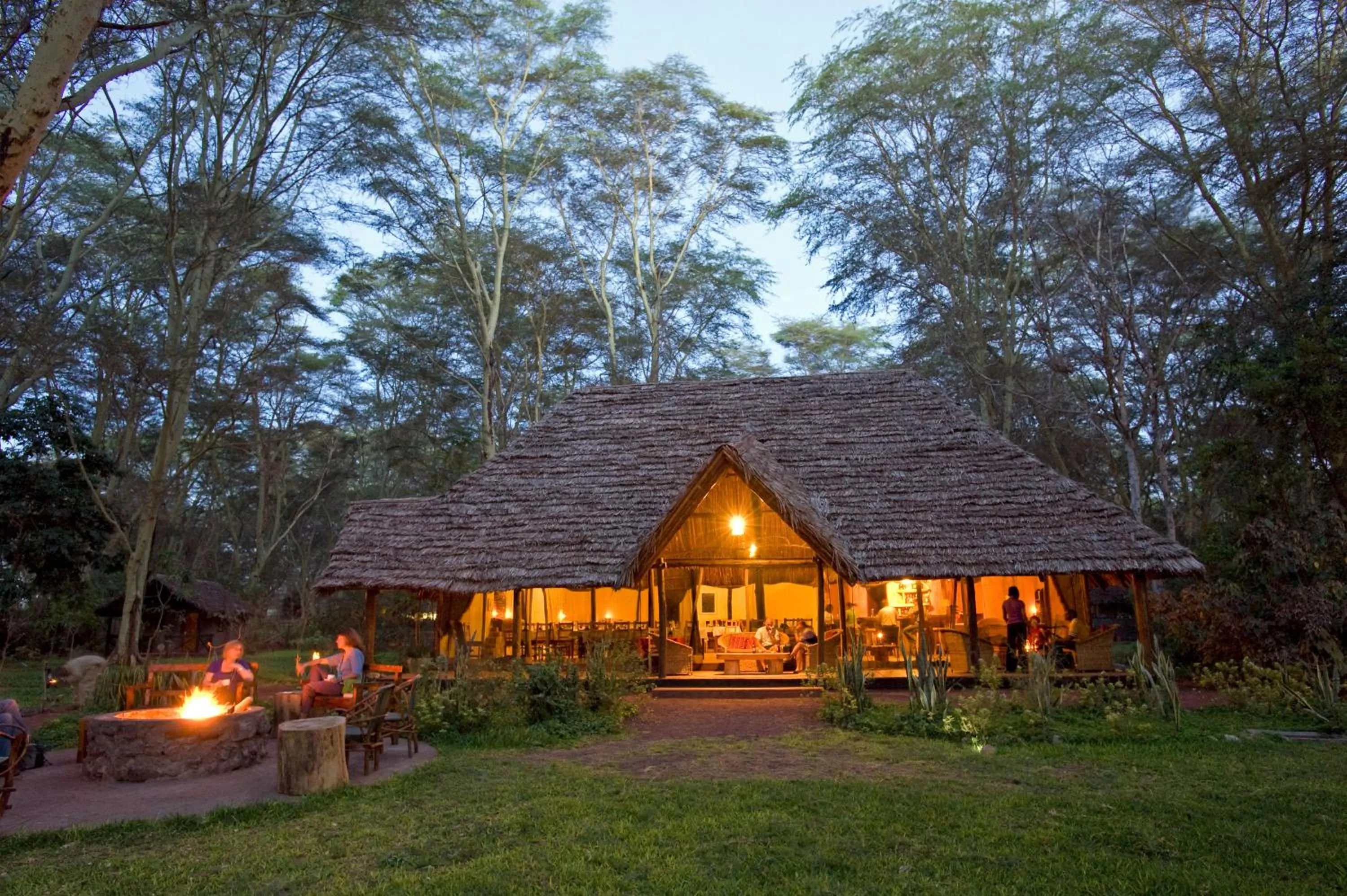 Property building in Migunga Tented Camp