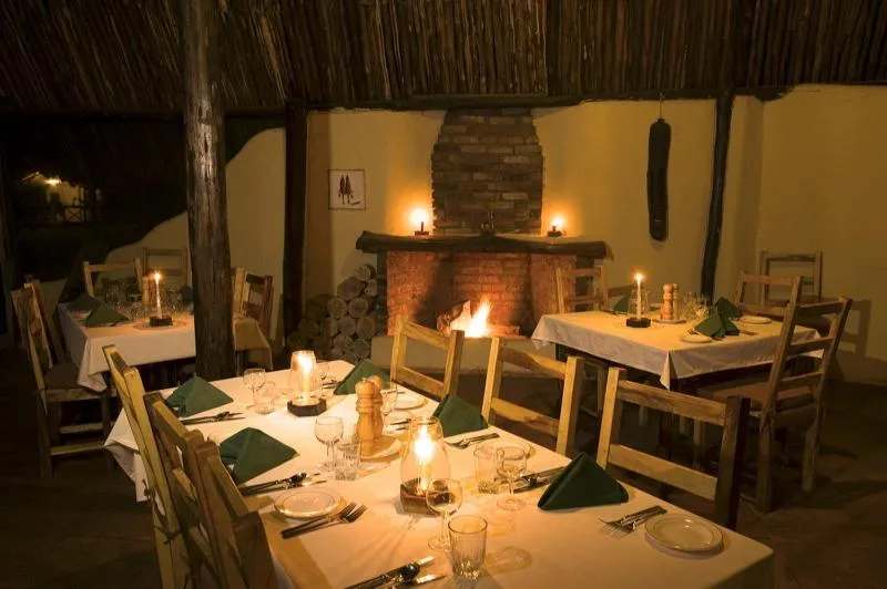 Food and drinks in Migunga Tented Camp