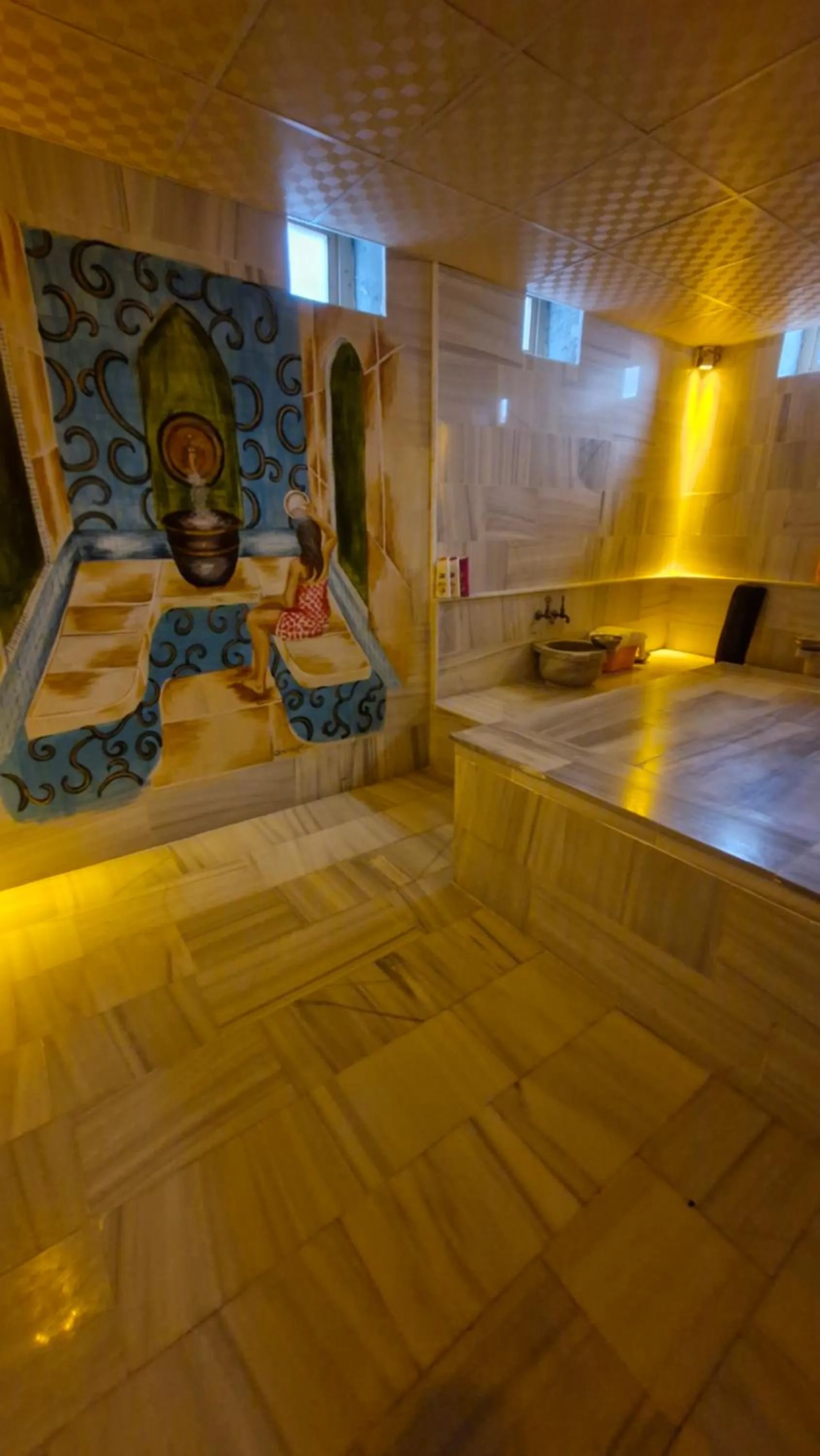 Sauna in Tantan Cappadocia House