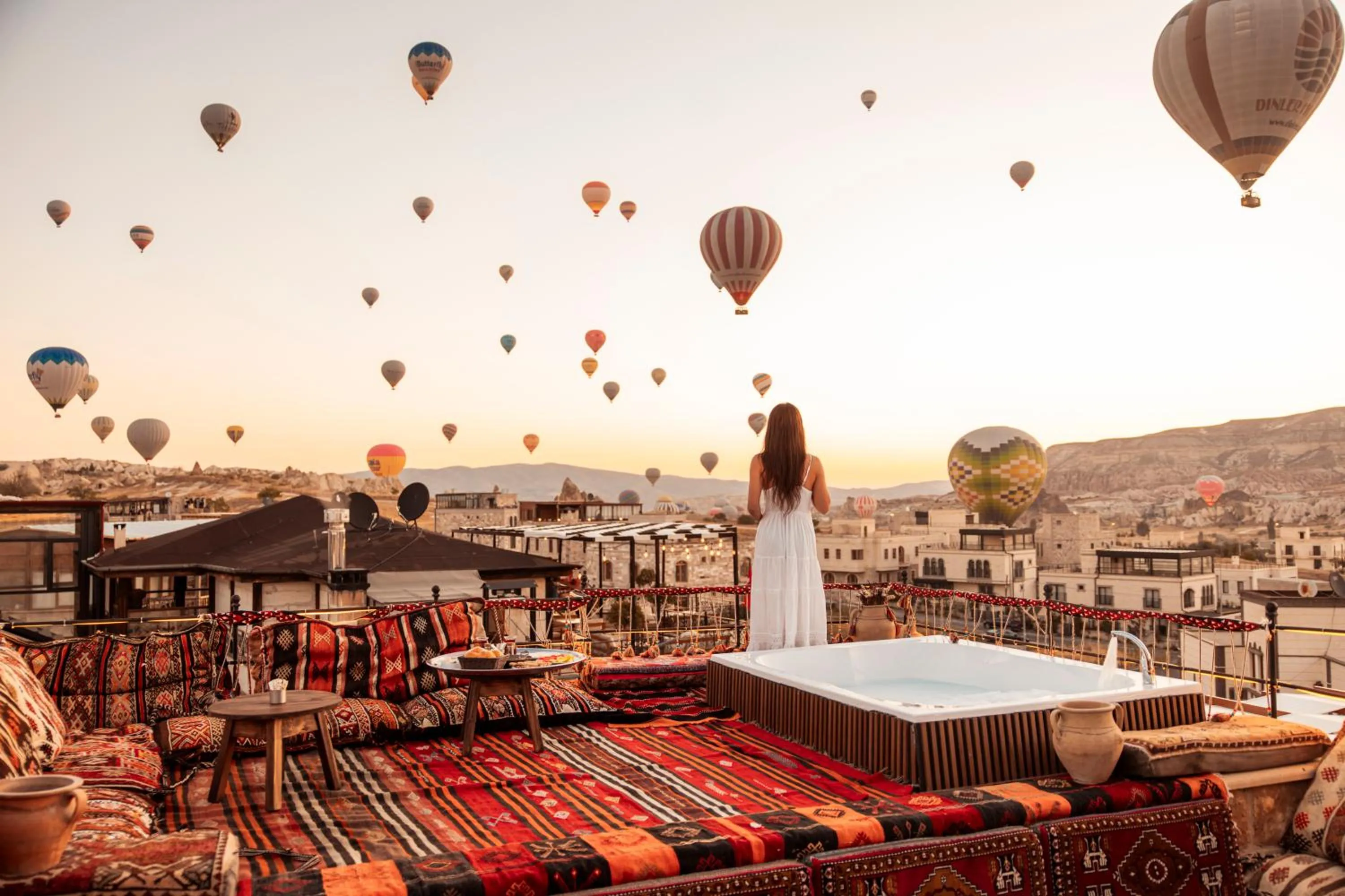 Hot Tub in Tantan Cappadocia House