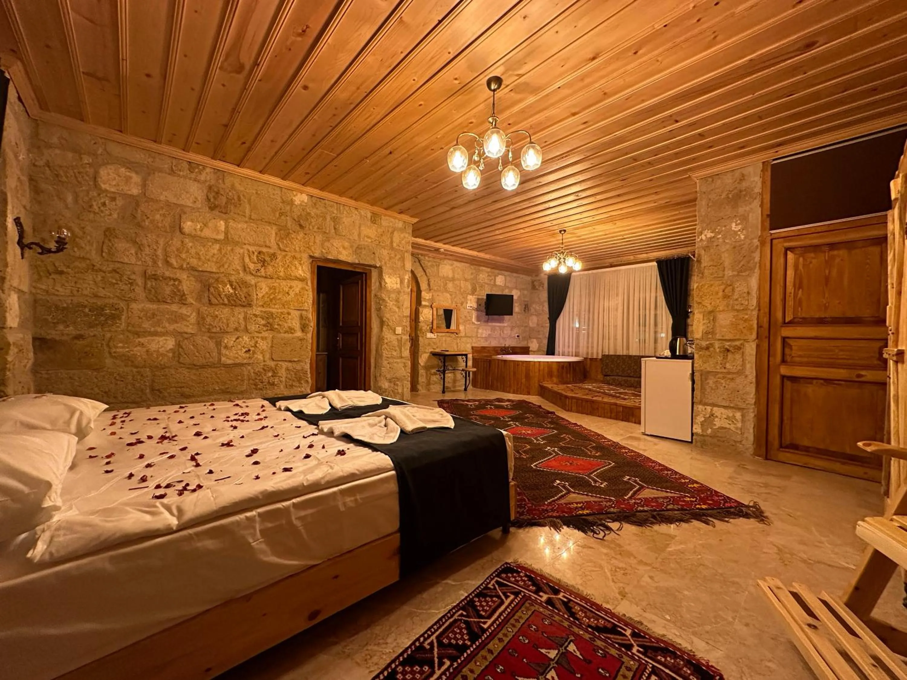 Bed in Tantan Cappadocia House