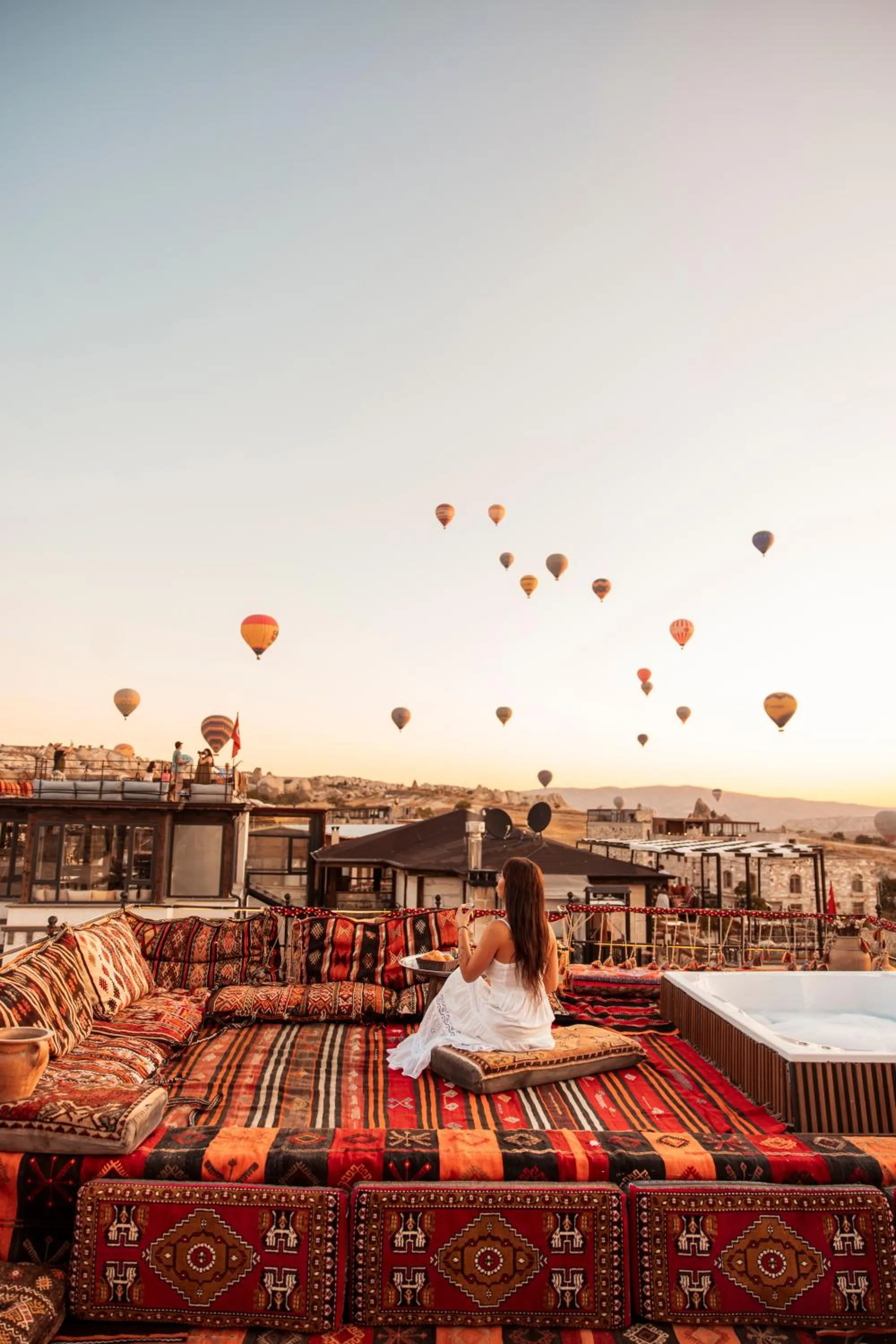 Hot Tub in Tantan Cappadocia House