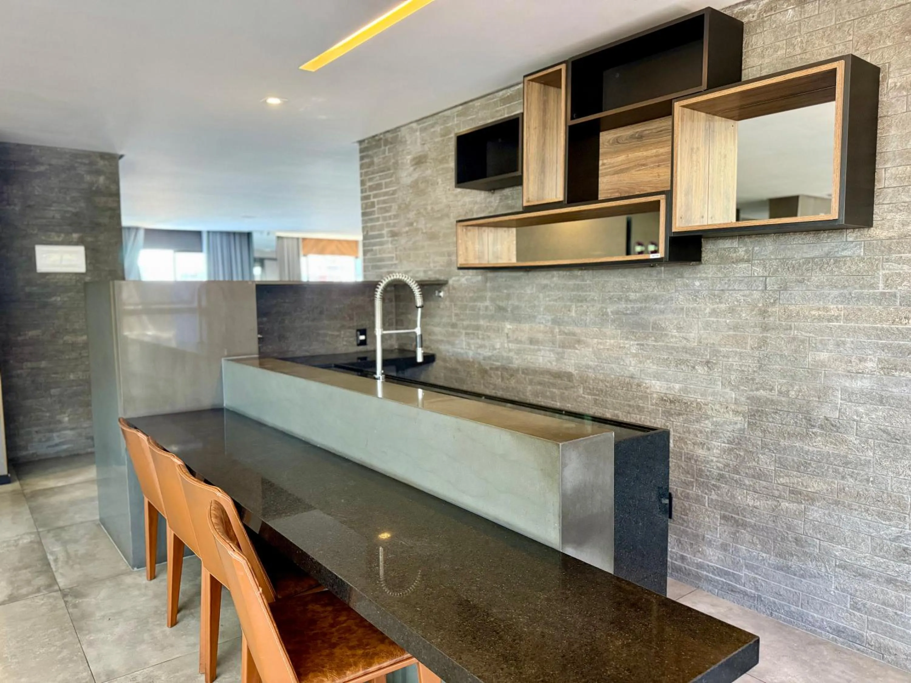 Seating area in Prédio com excelente custo benefício!