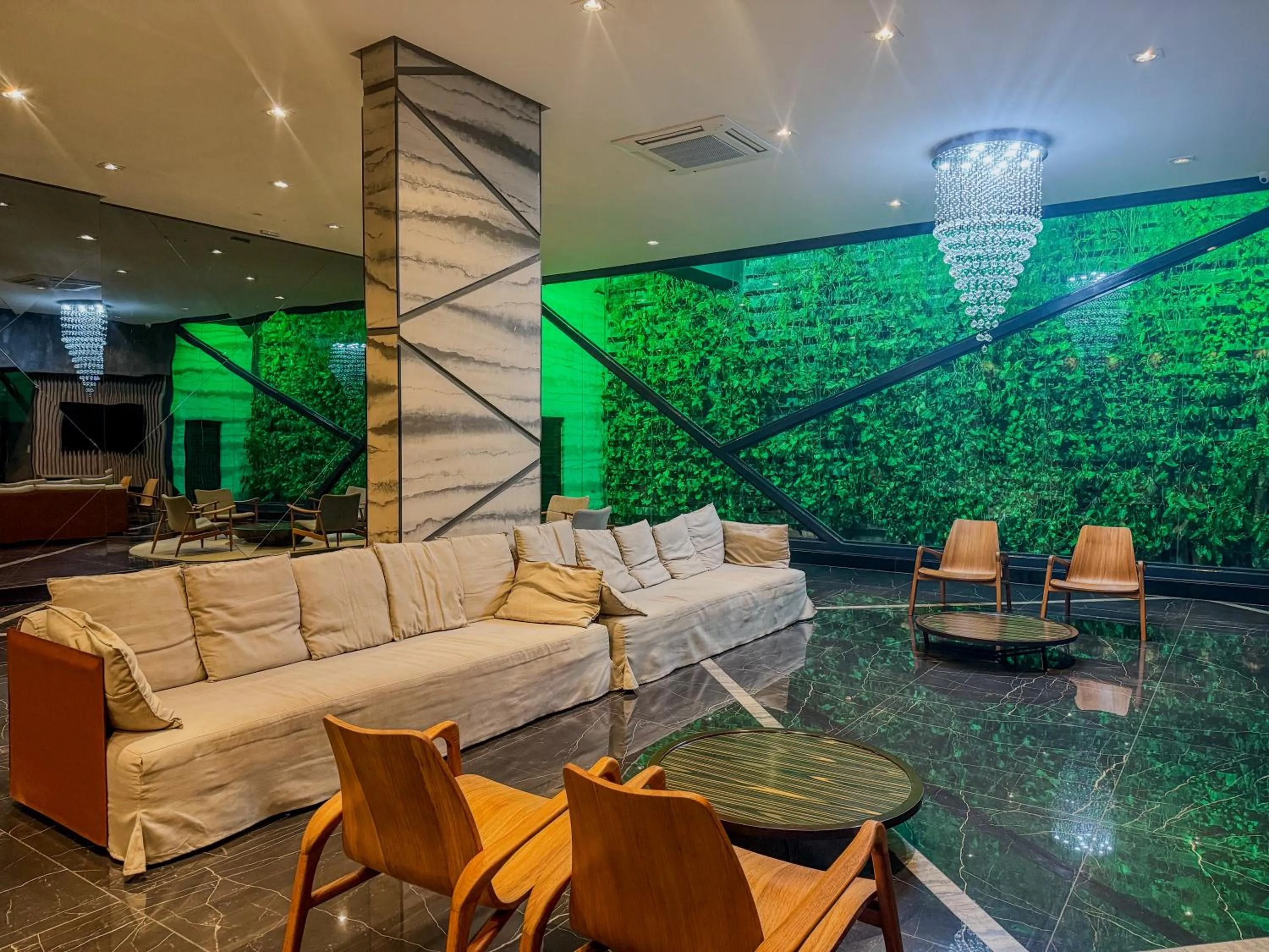 Lobby or reception in Prédio com excelente custo benefício!