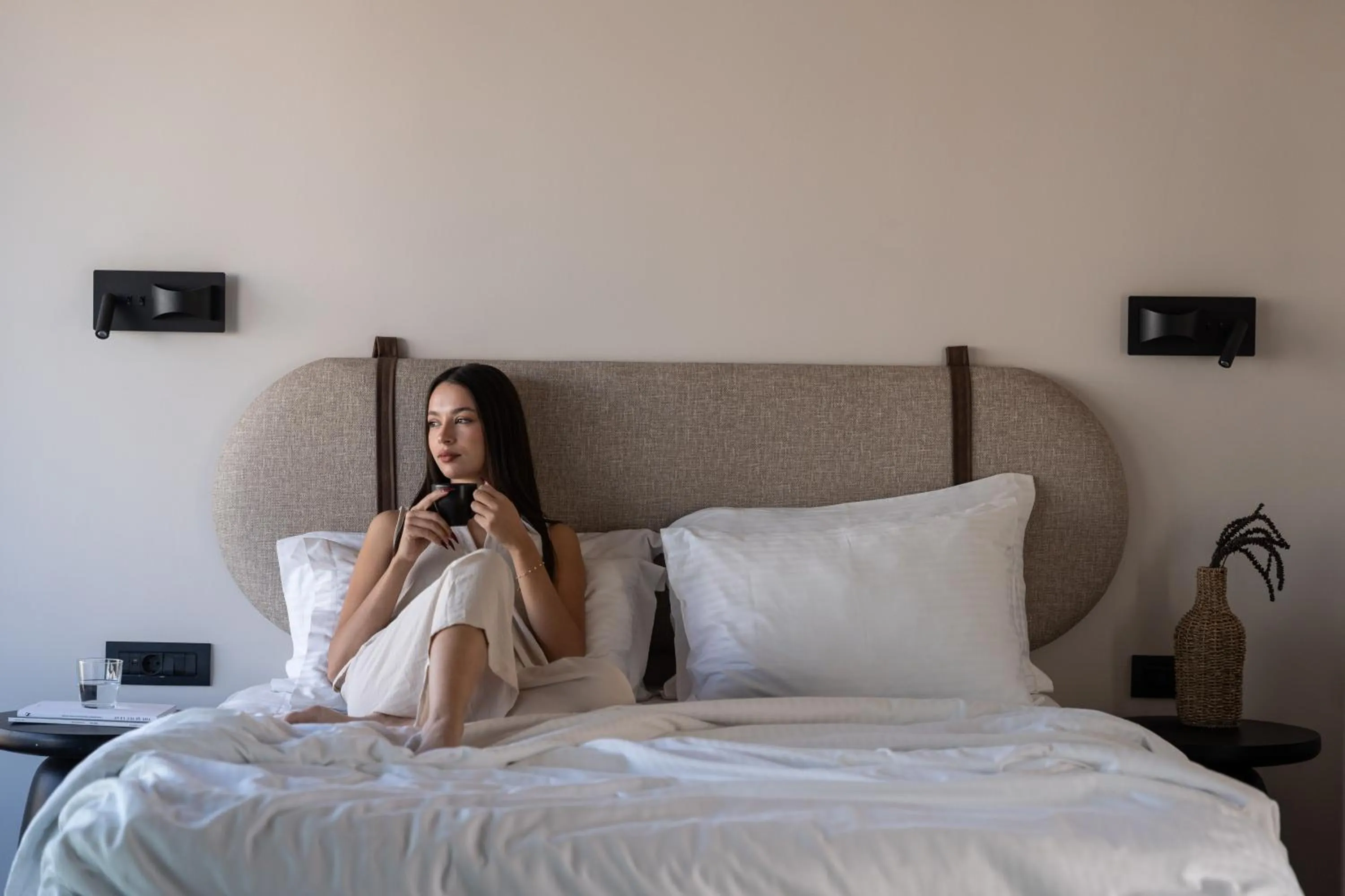 People, Bed in VAYA Suites by Omilos Hotels