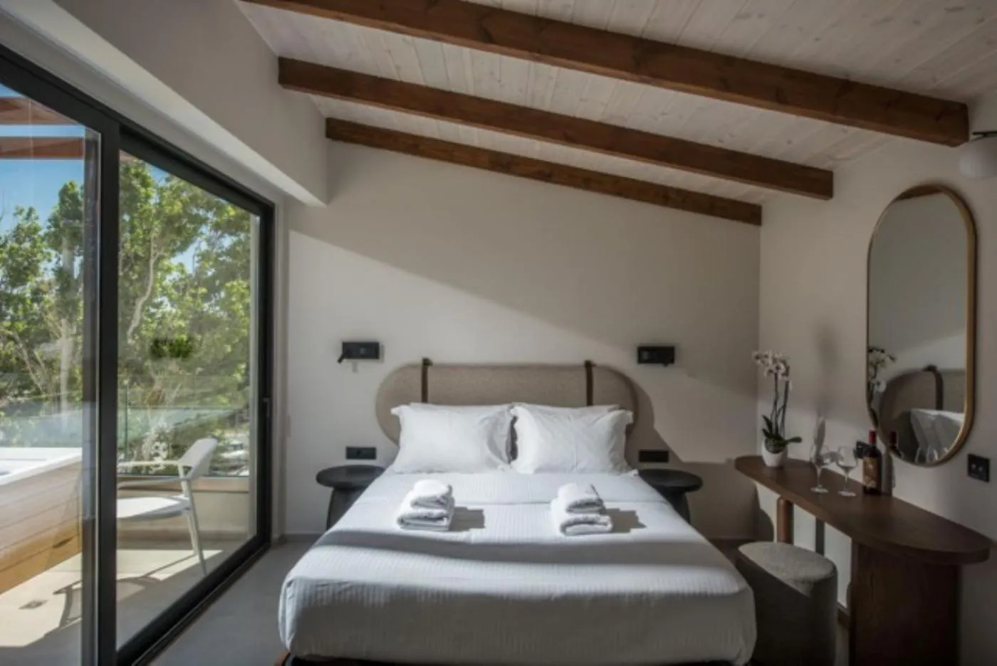 Photo of the whole room, Bed in VAYA Suites by Omilos Hotels