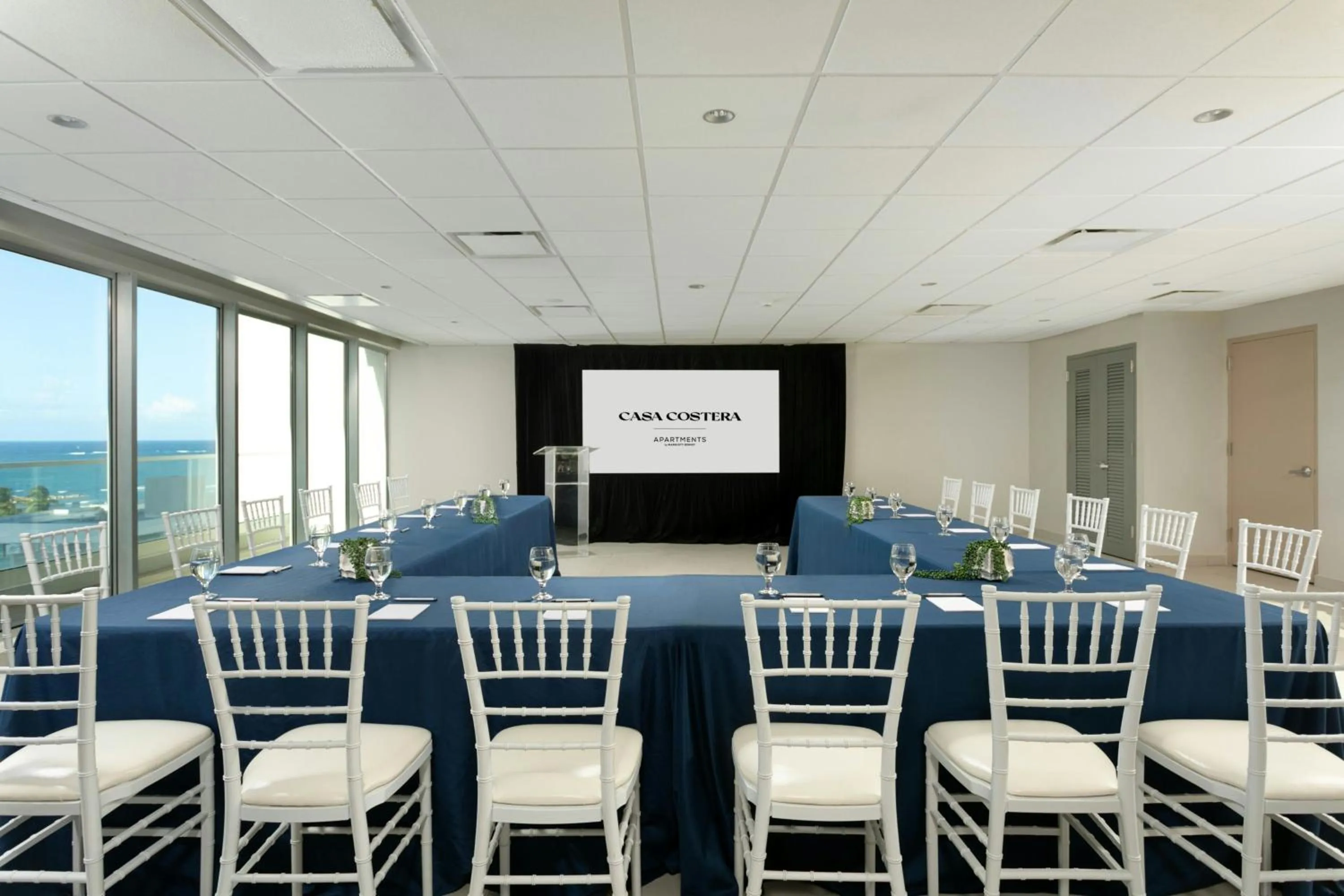 Meeting/conference room in Casa Costera, Isla Verde Beach, Apartments by Marriott Bonvoy