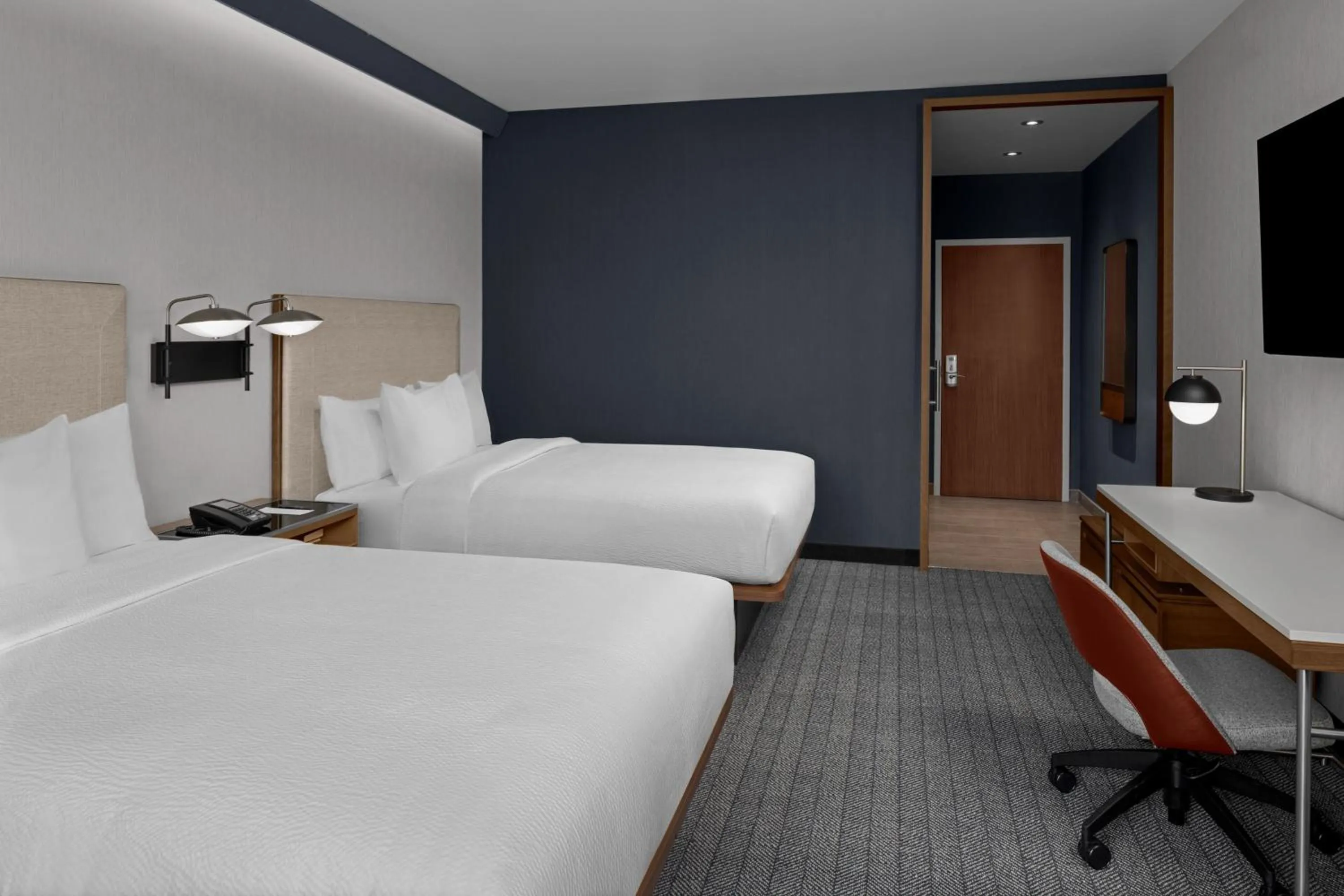 Photo of the whole room, Bed in Courtyard by Marriott Orem University Place