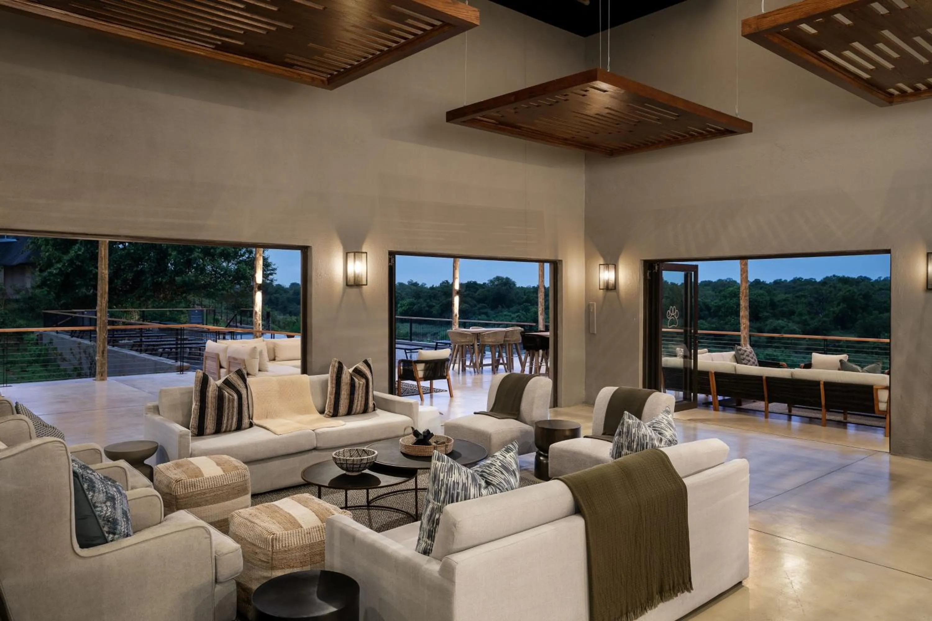 Lounge or bar in Leopard Sands Kruger Park