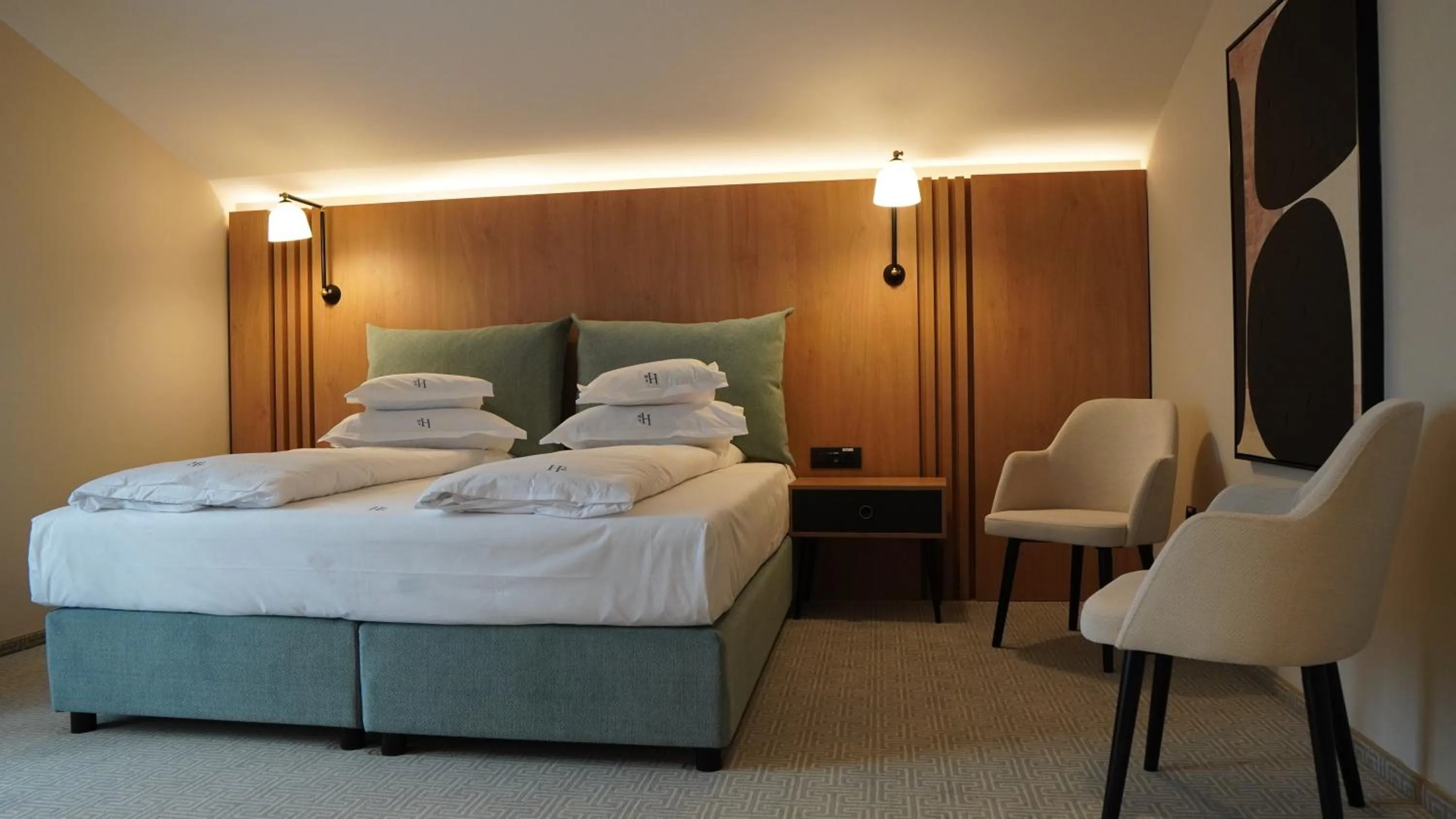 Bedroom, Bed in Hotel Sorin MIHAI