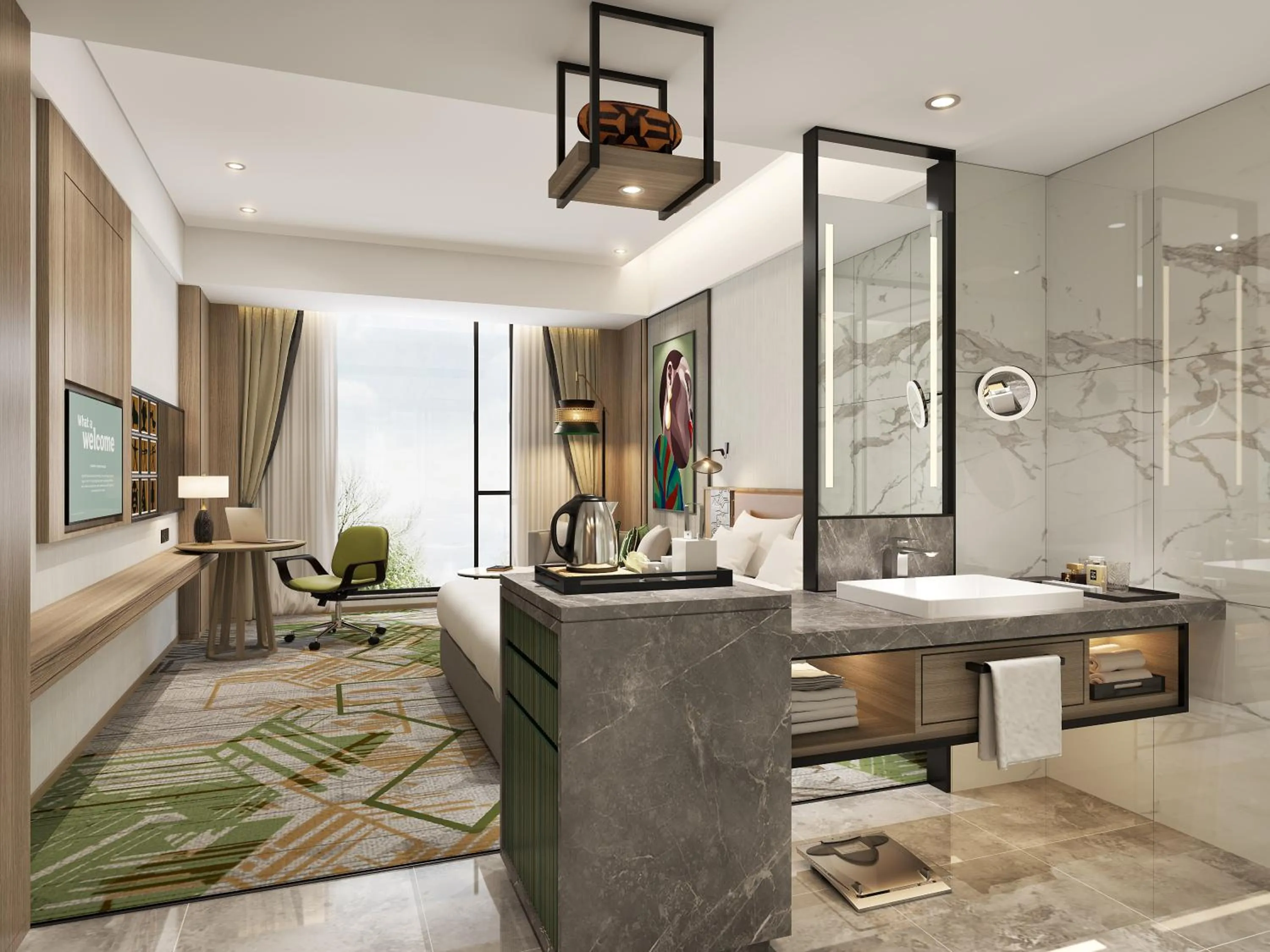 Photo of the whole room in Argyle Grand Hotel Nairobi Airport