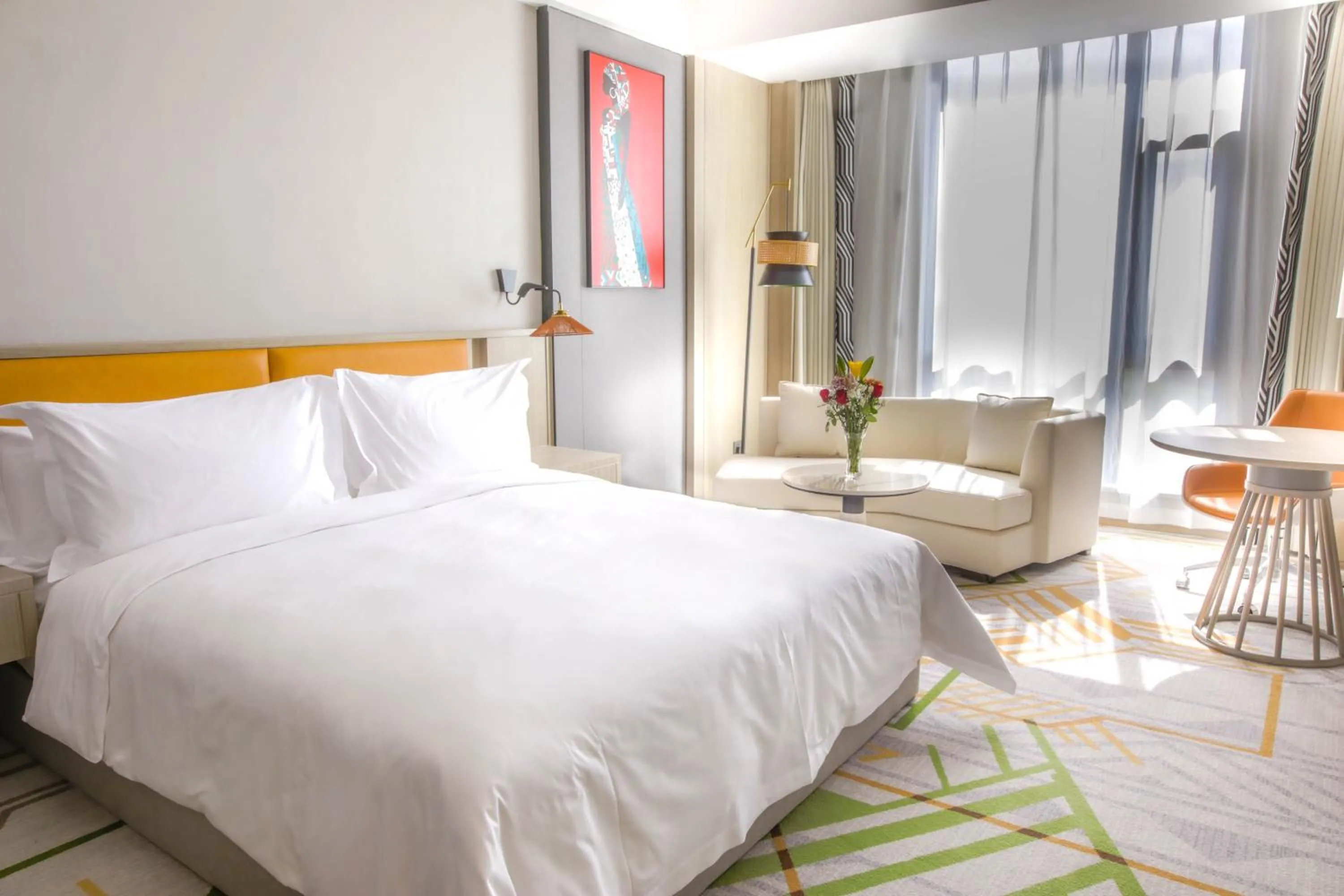 Bed in Argyle Grand Hotel Nairobi Airport