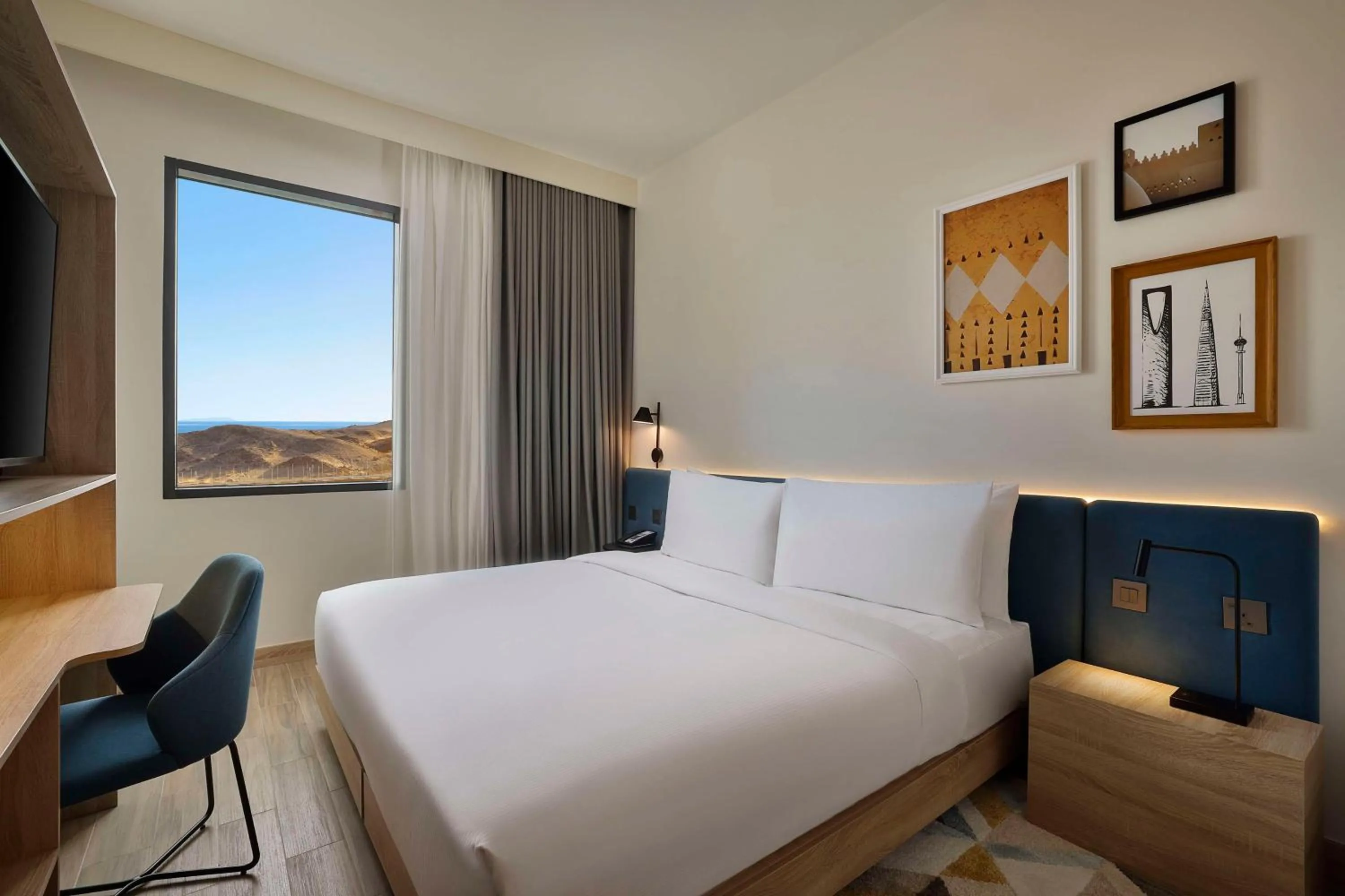 Bed in Hampton by Hilton Sharma NEOM Community 1