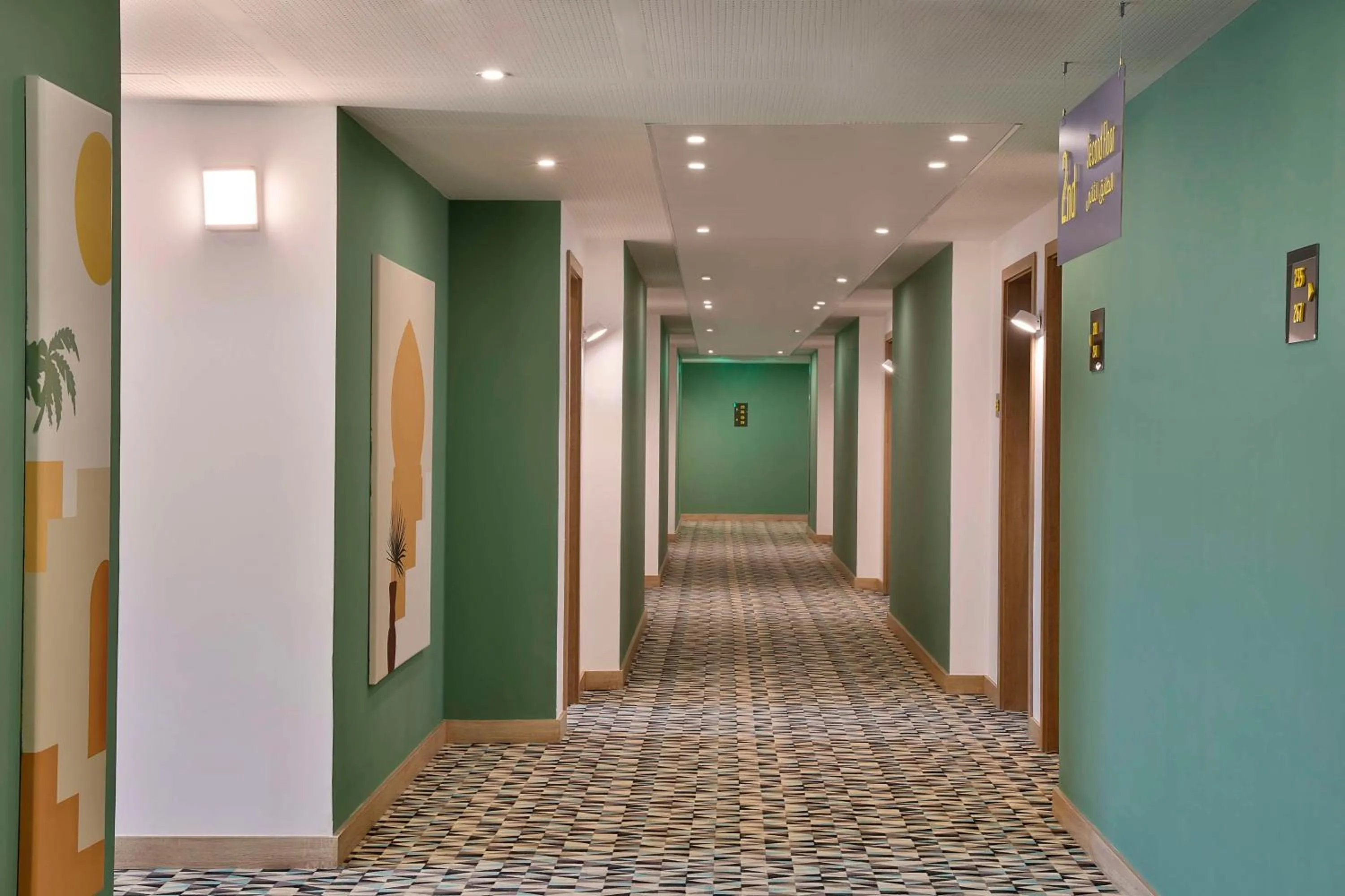 Lobby or reception in Hampton by Hilton Sharma NEOM Community 1