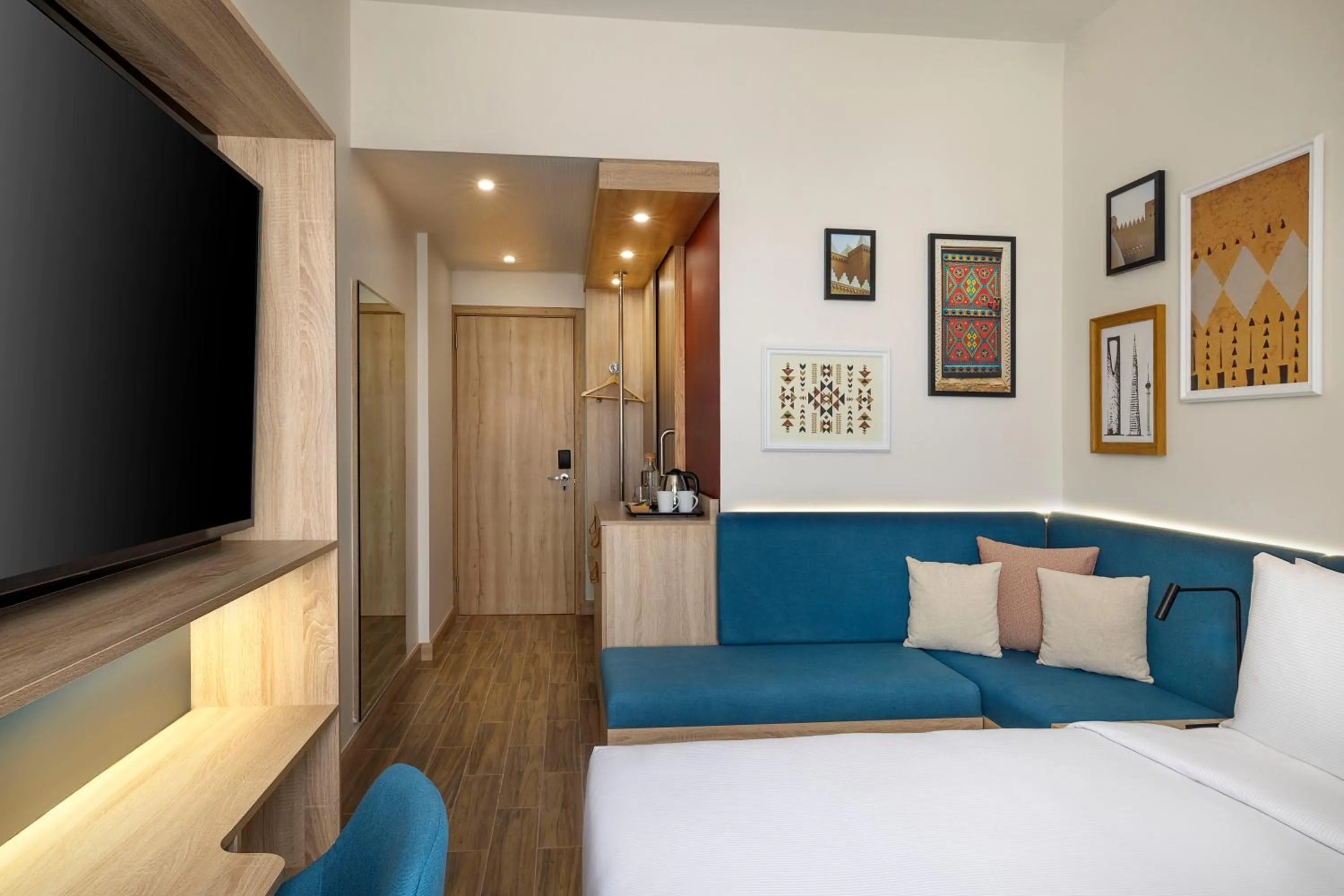 Bed in Hampton by Hilton Sharma NEOM Community 1