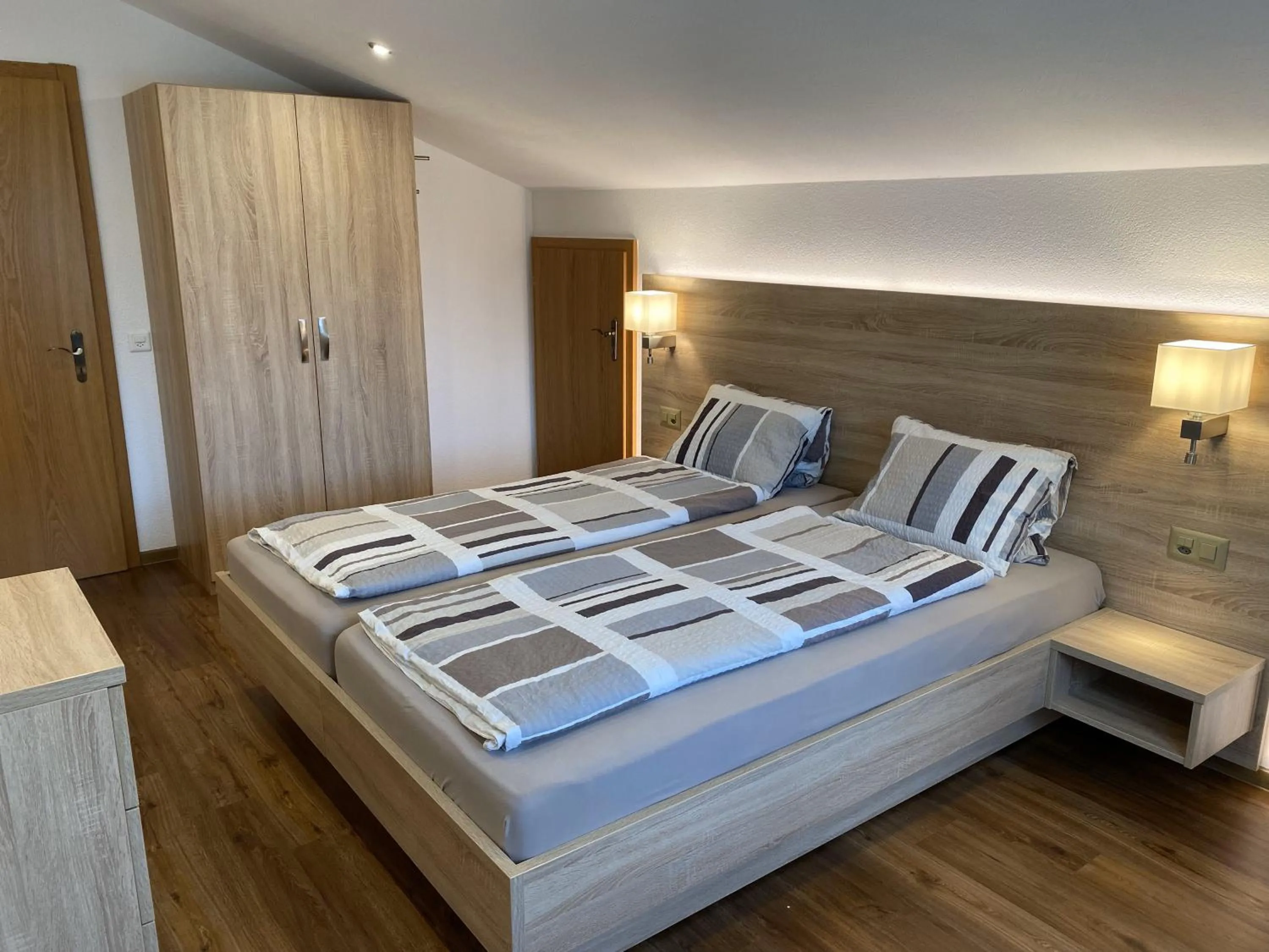 Bedroom, Bed in Apartments Arcadia