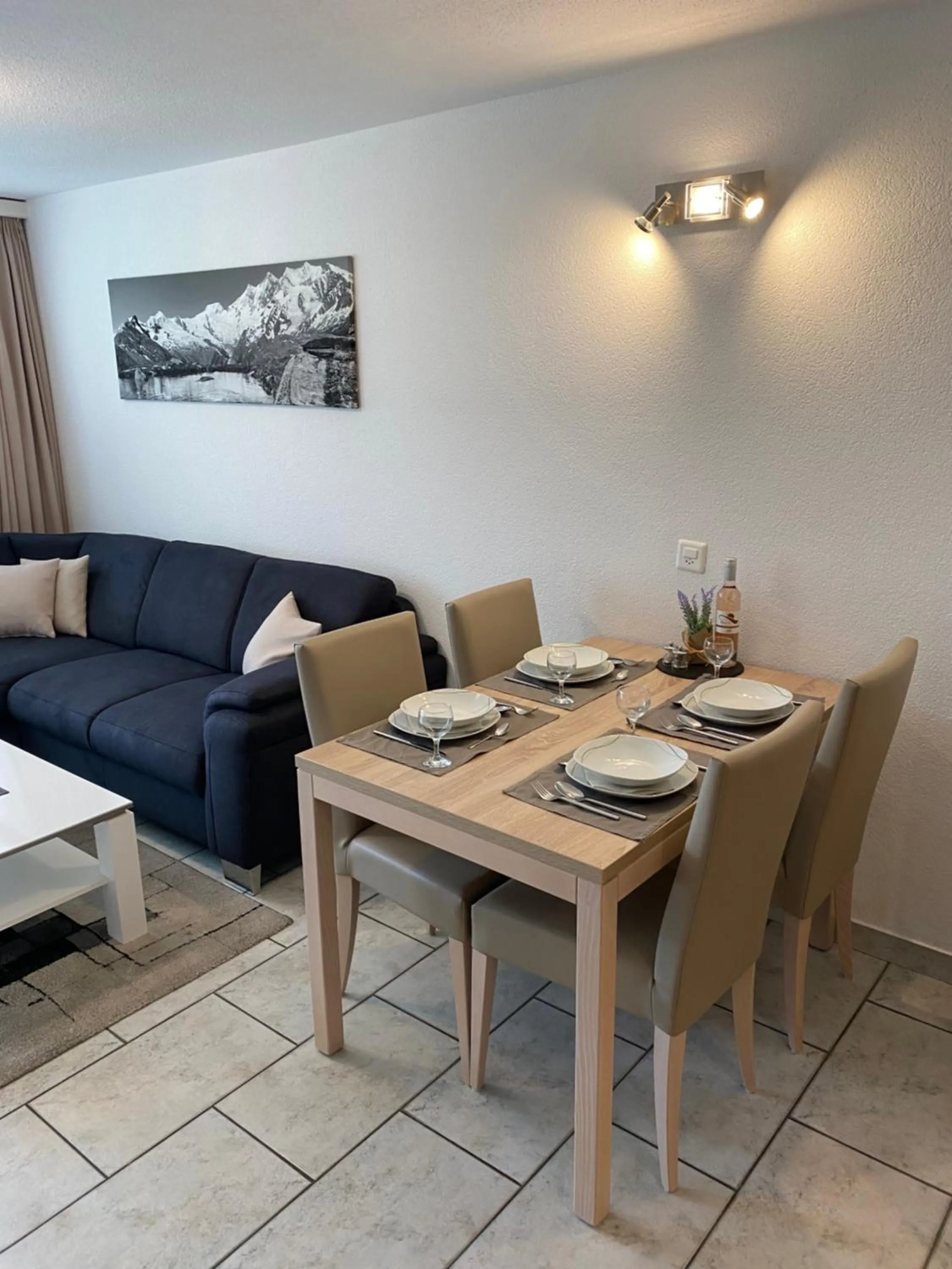Dining area in Apartments Arcadia