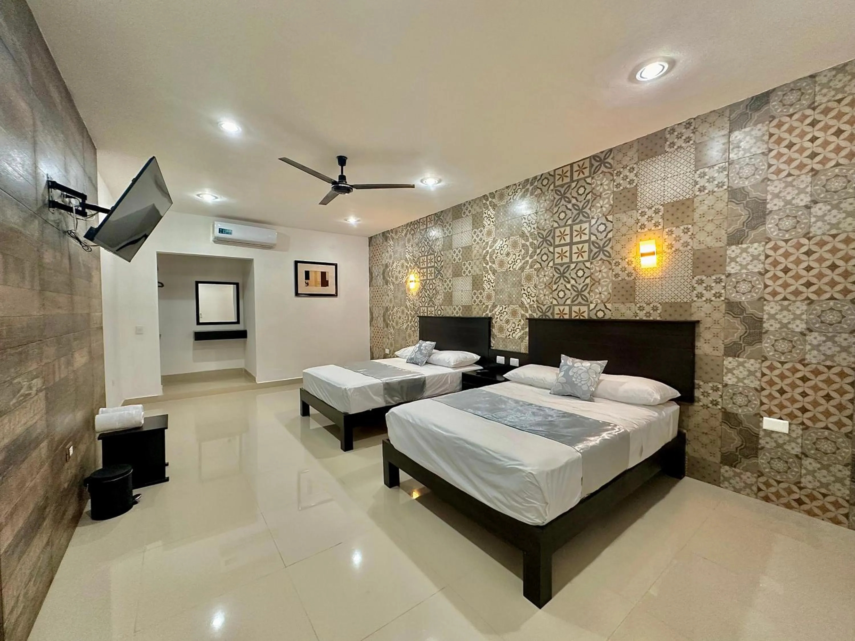 Bed in Hotel Zibahun