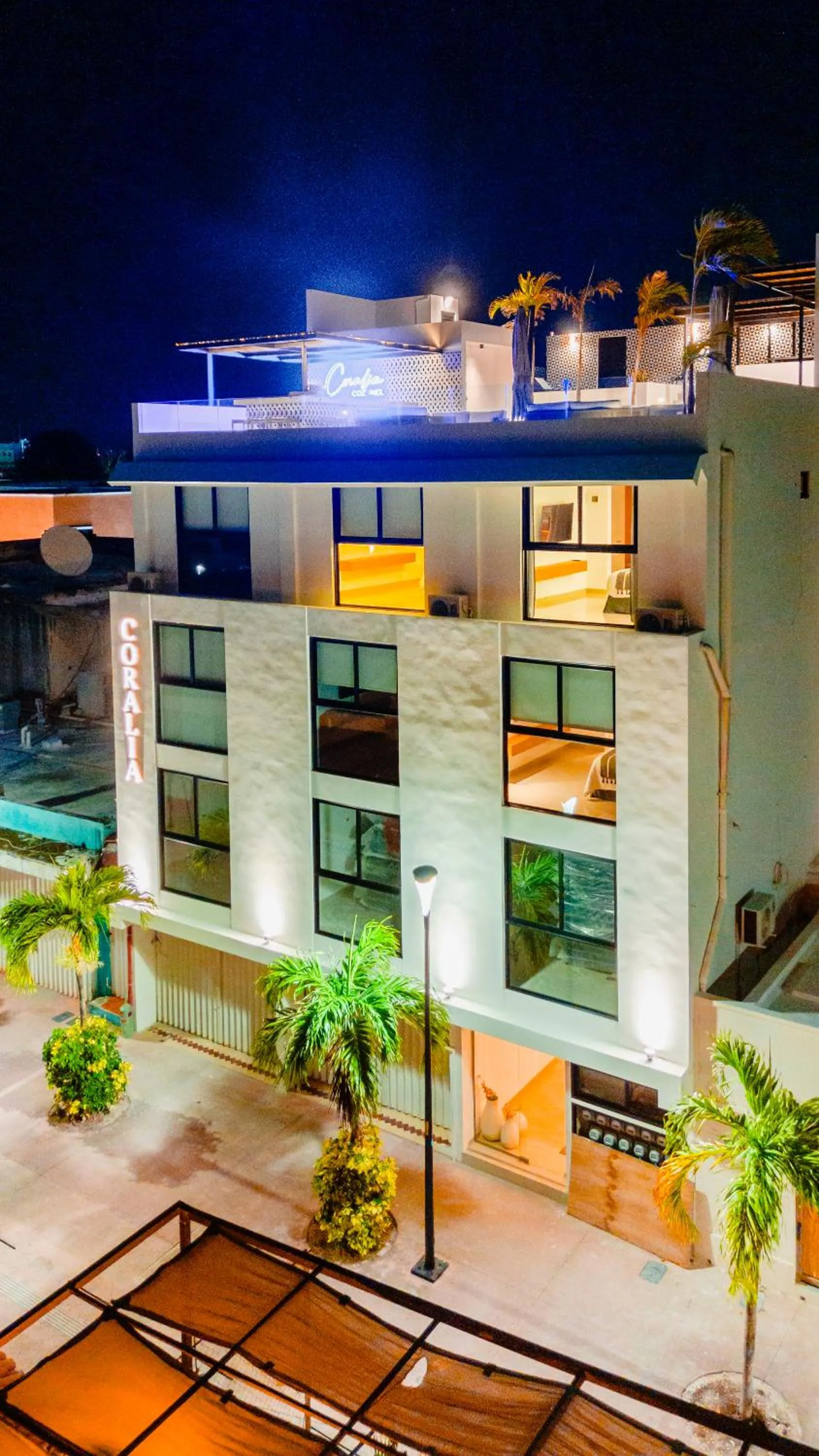 Property building in Coralia Boutique Hotel Cozumel