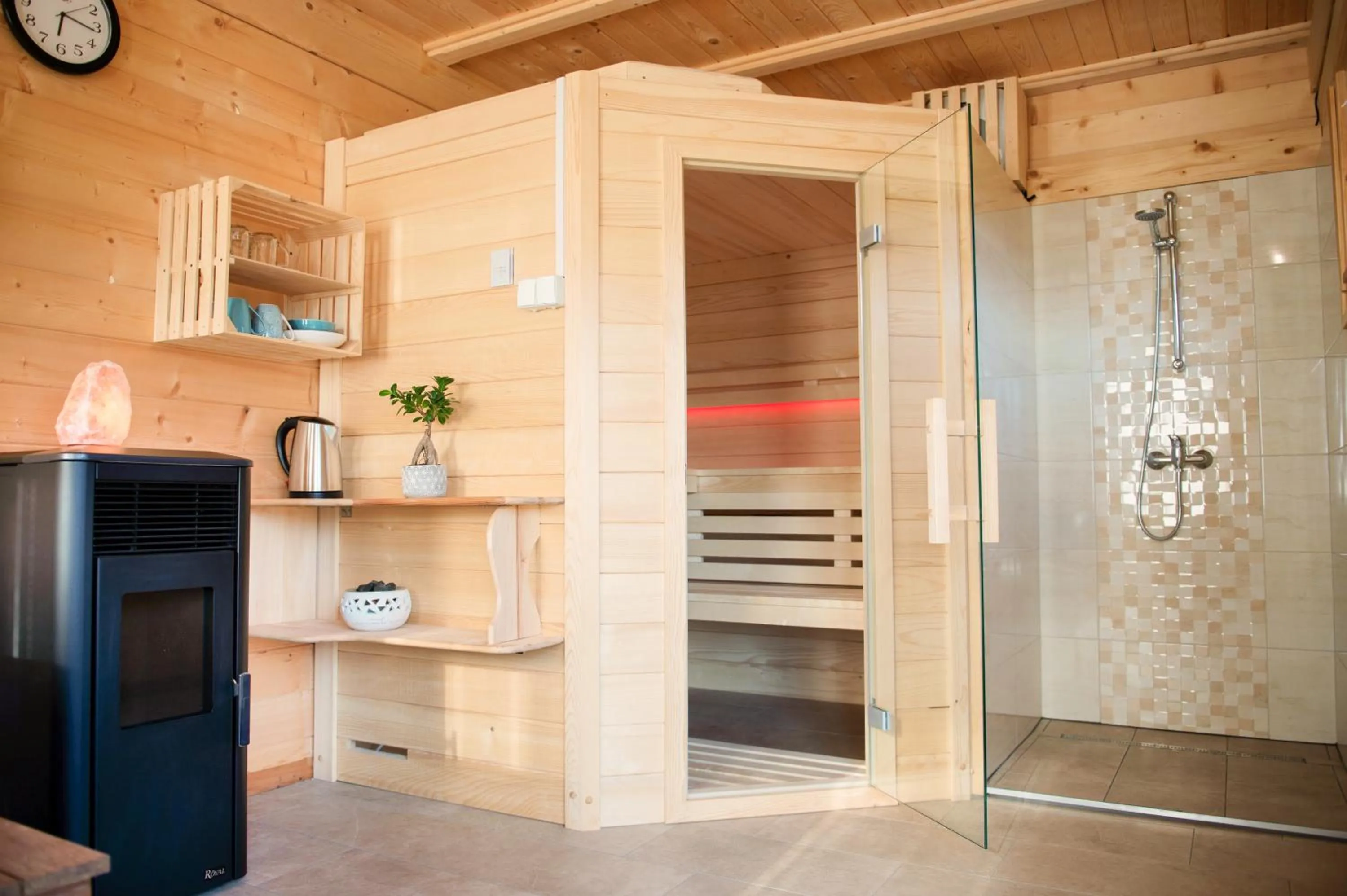 Sauna in Apartment Bon