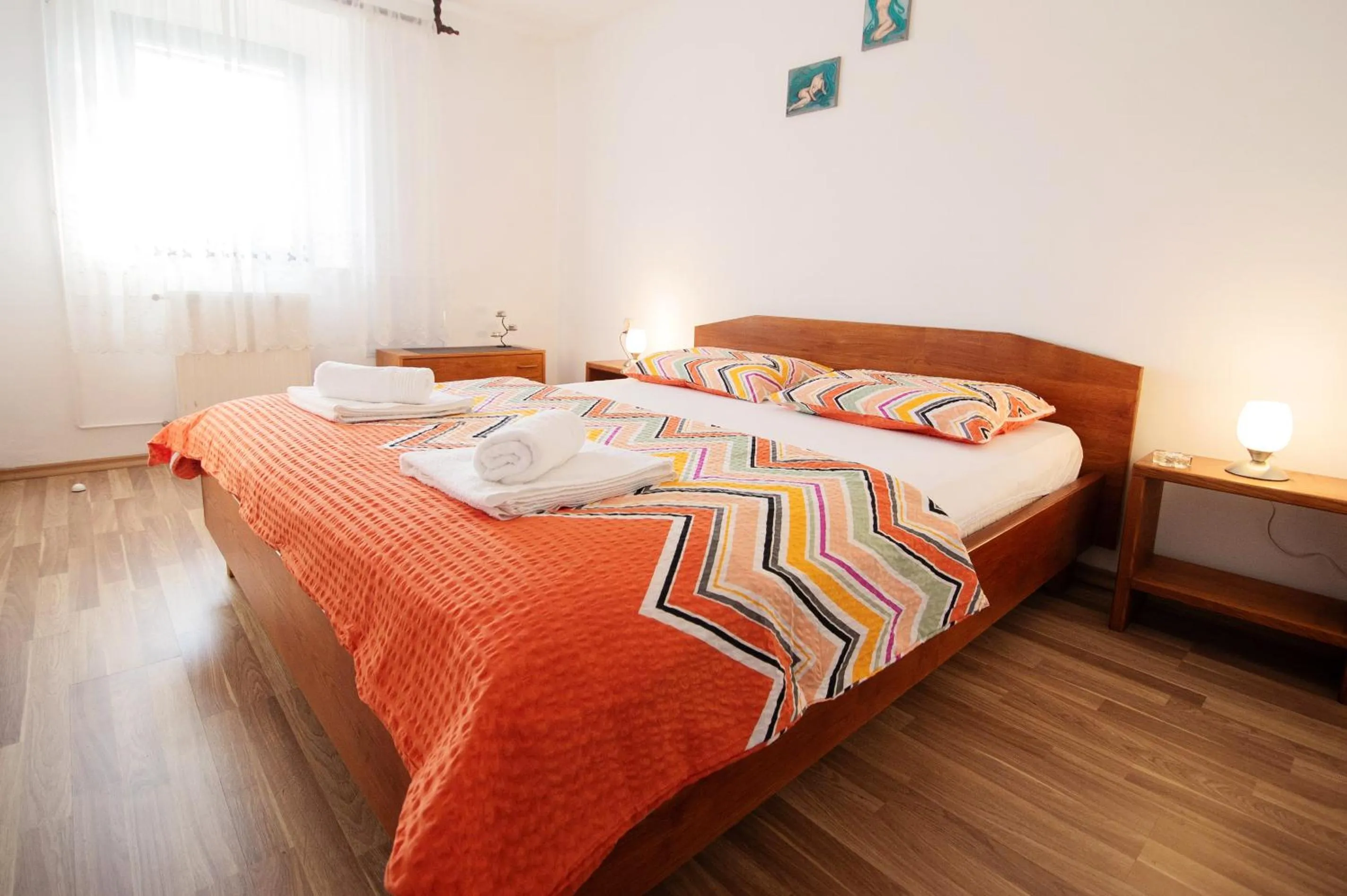 Bedroom, Bed in Apartment Bon