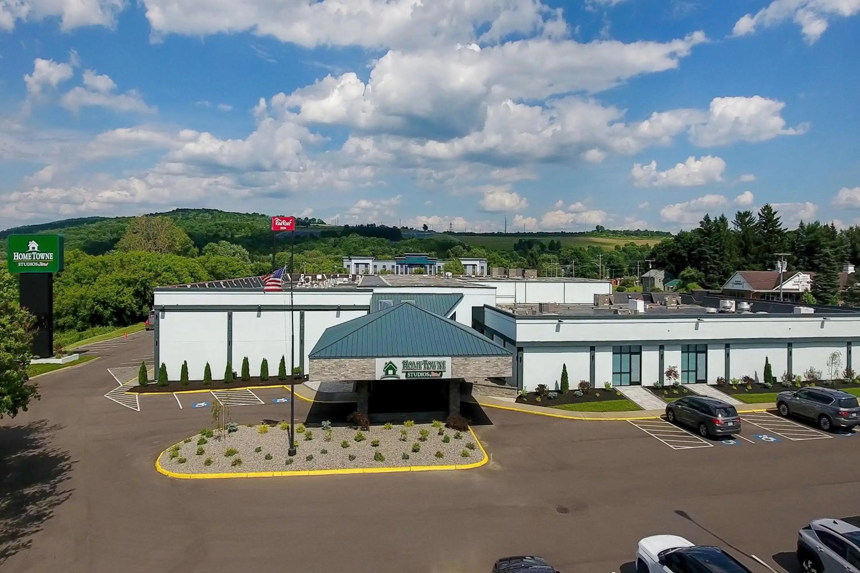 Bird's eye view in HomeTowne Studios by Red Roof & Conference Center Cortland