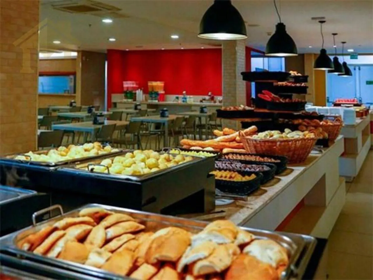 Buffet breakfast in Olimpia Park resort