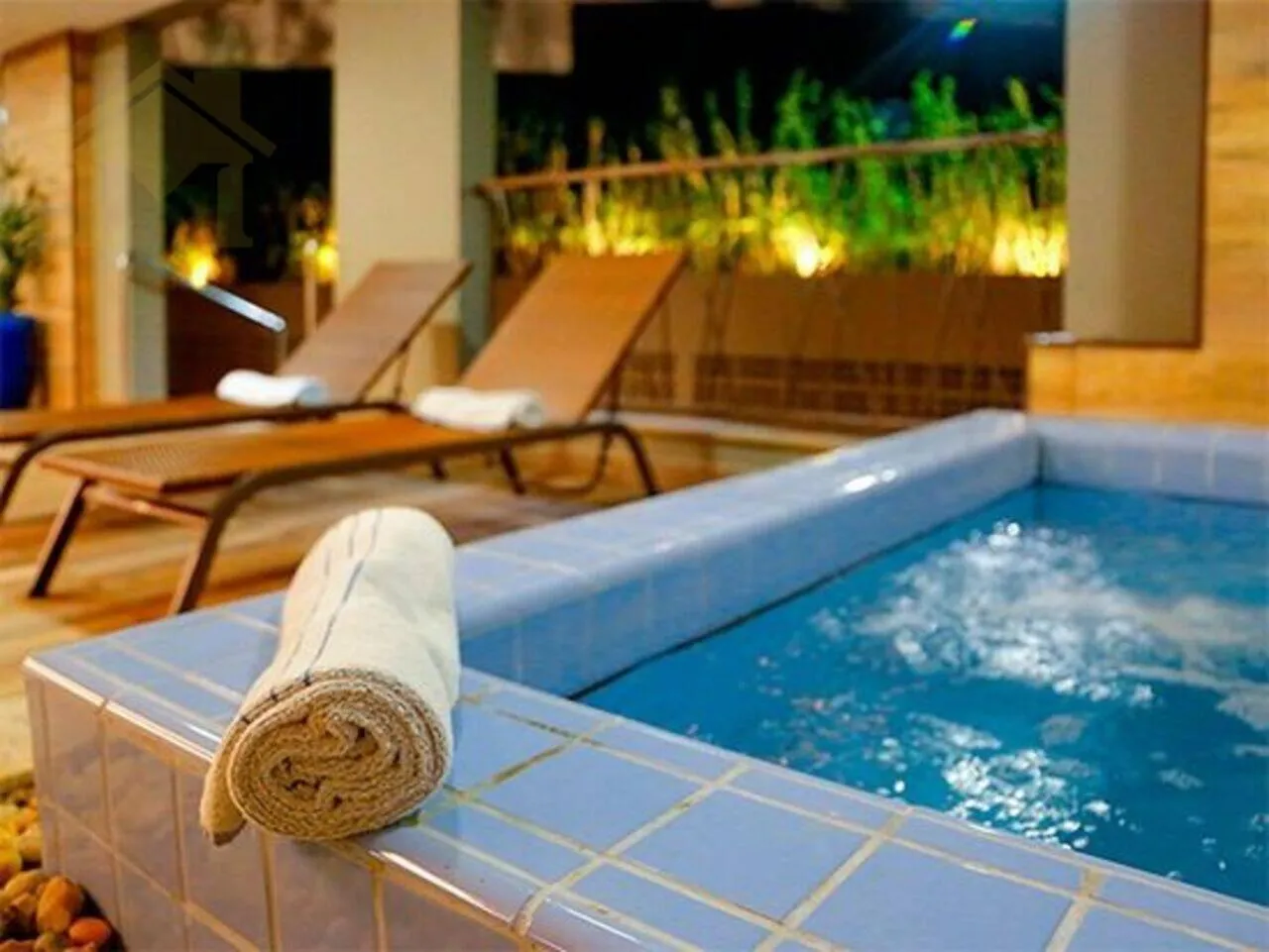 Hot Tub in Olimpia Park resort