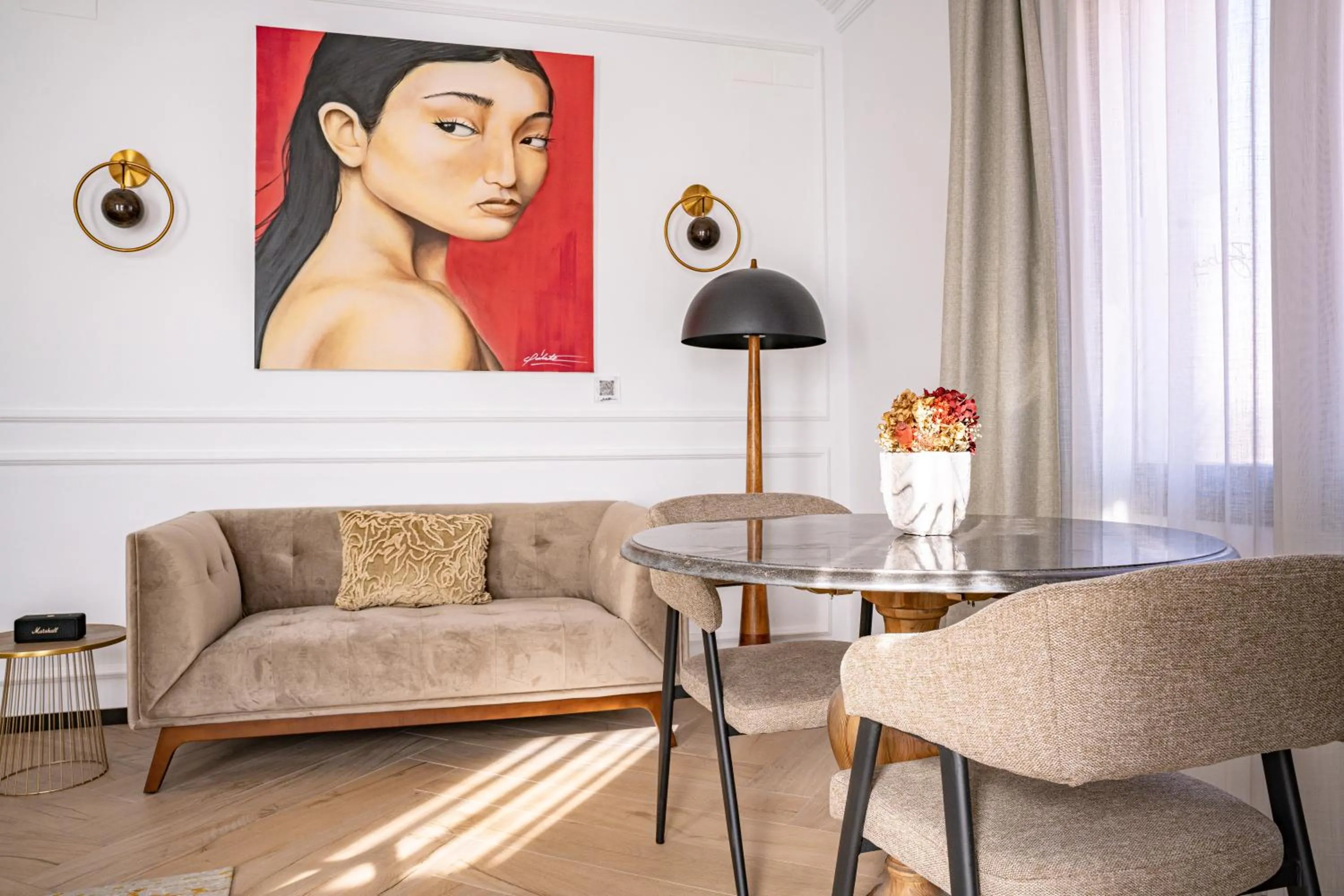 Living room in Bubaqia House - Suites Boutique