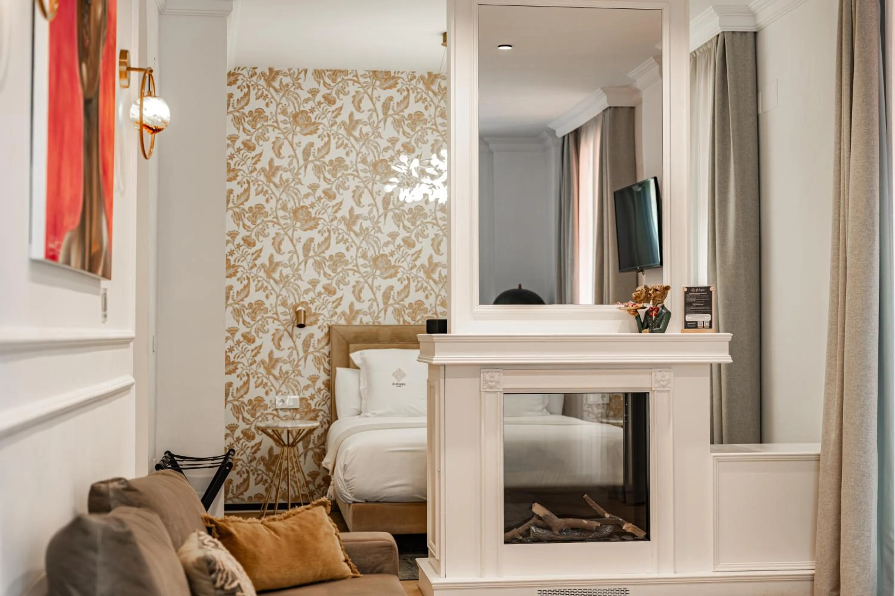 Bed in Bubaqia House - Suites Boutique